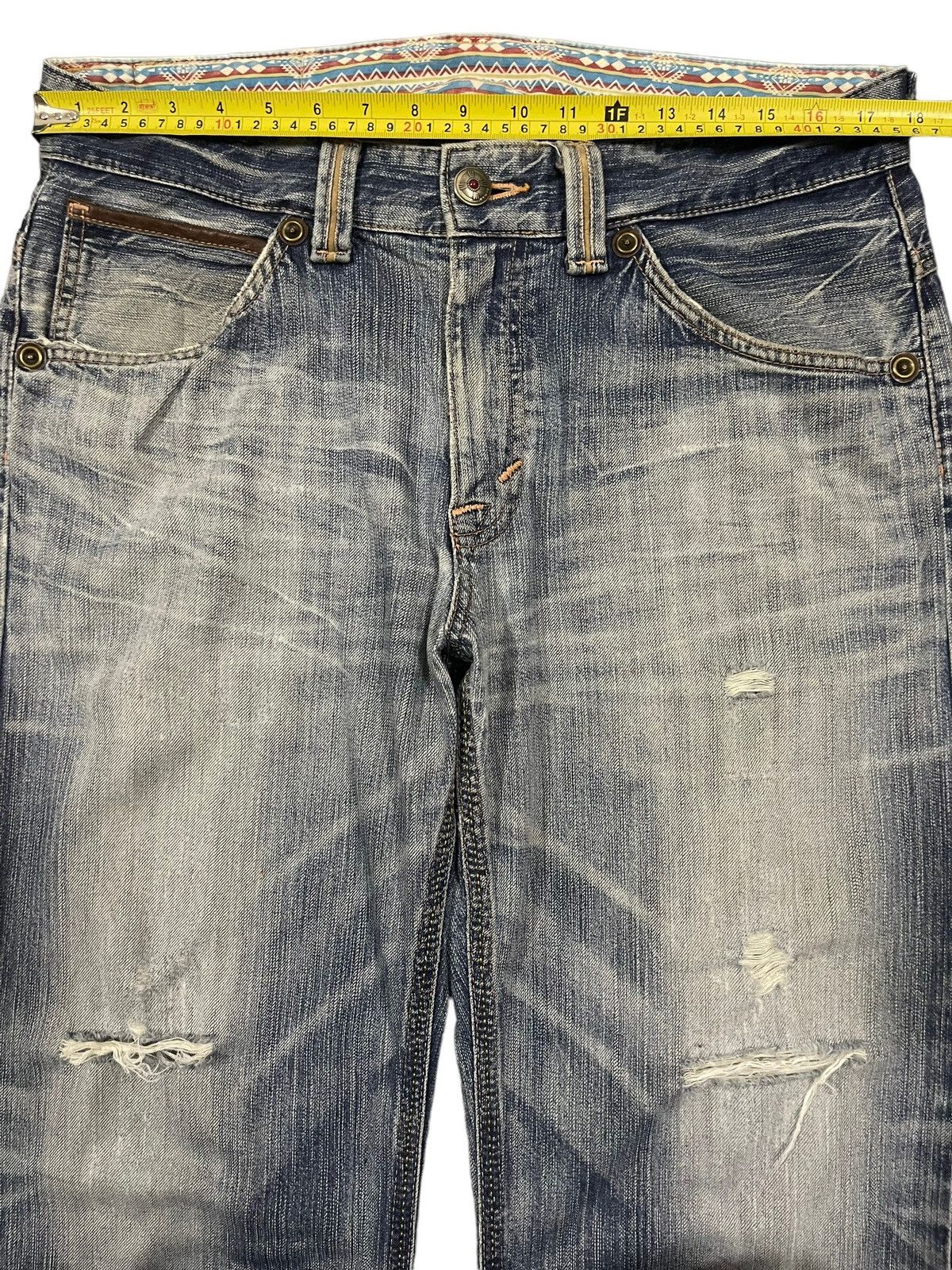 Edwin Edwin Exclusive Vintage Blue Wash Style Baggy Jeans Size US 35 - 10 Thumbnail