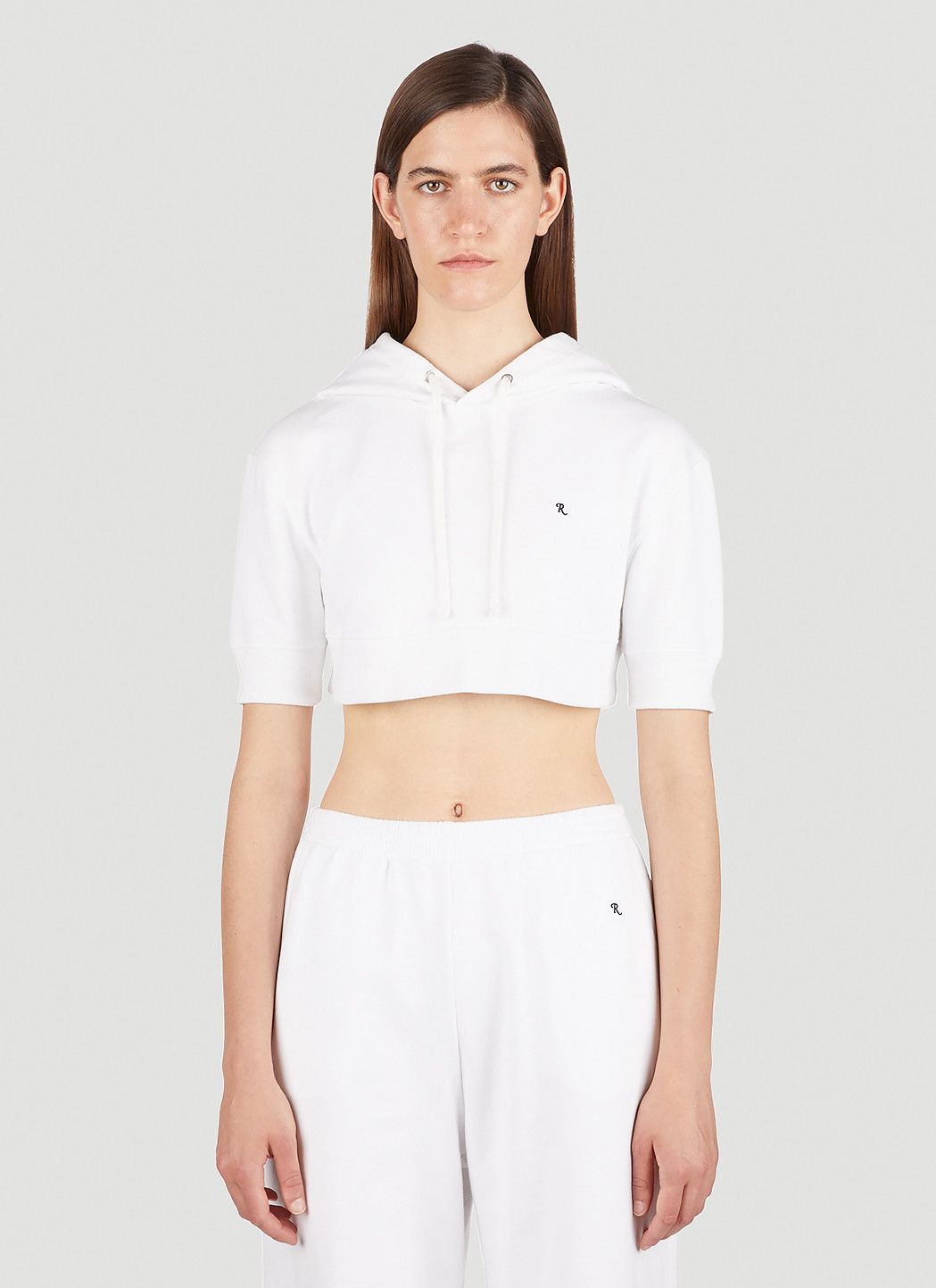 Raf Simons Cropped Hooded Sweatshirt Size S / US 4 / IT 40 - 1 Thumbnail