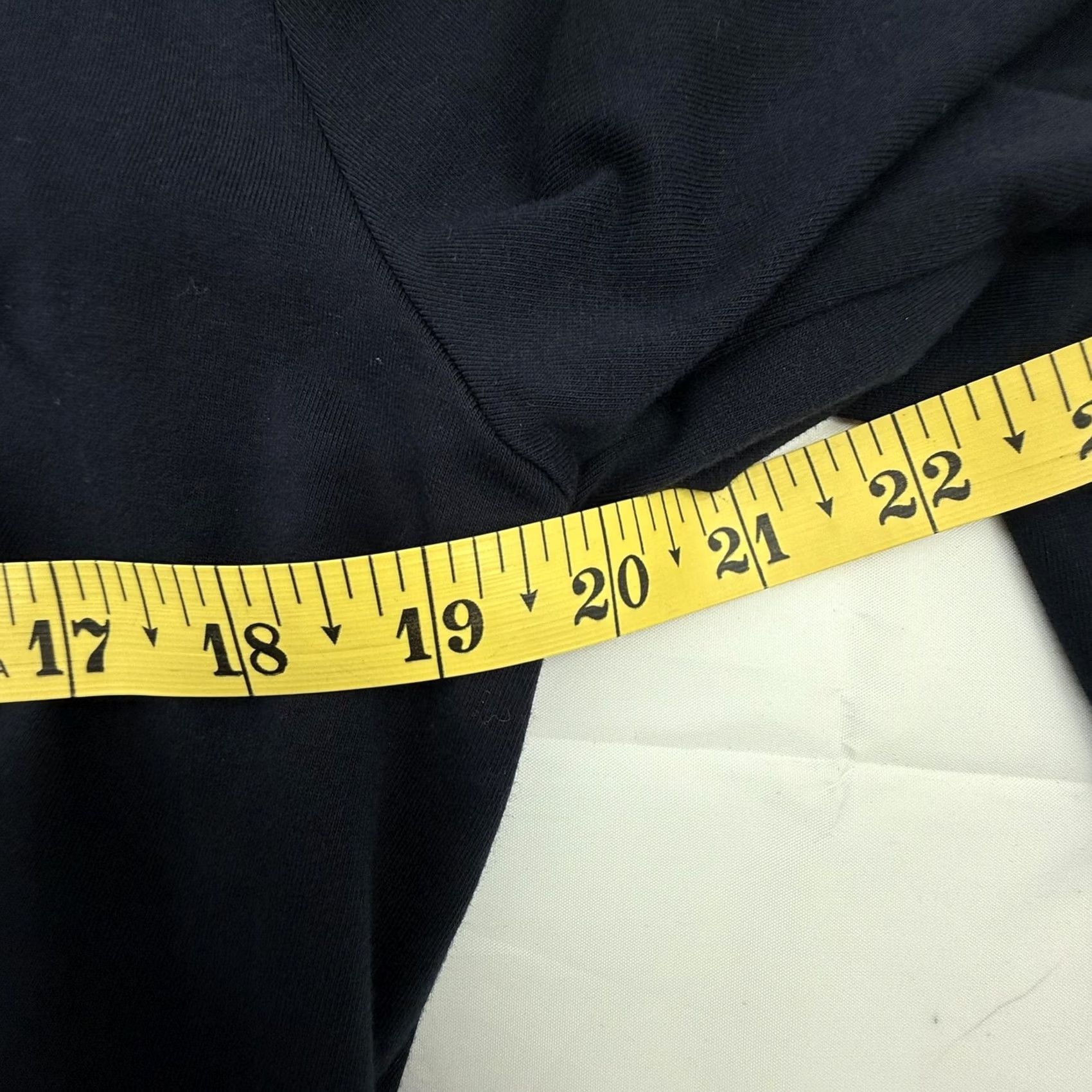 Tommy Hilfiger Tommy Hilfiger Dress Womens Large Navy Blue V Neck 3/4 Sleeve Stretch Classic Size L / US 10 / IT 46 - 7 Thumbnail