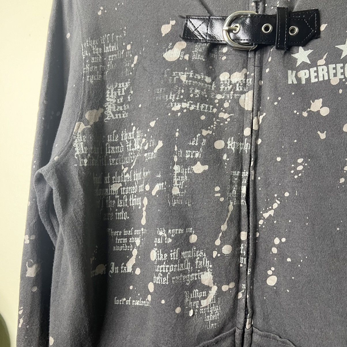 Japanese Brand NEO STANCE PUNK BUCKLE HOODIE ZIPER SWEATSHIRT Size US M / EU 48-50 / 2 - 5 Thumbnail