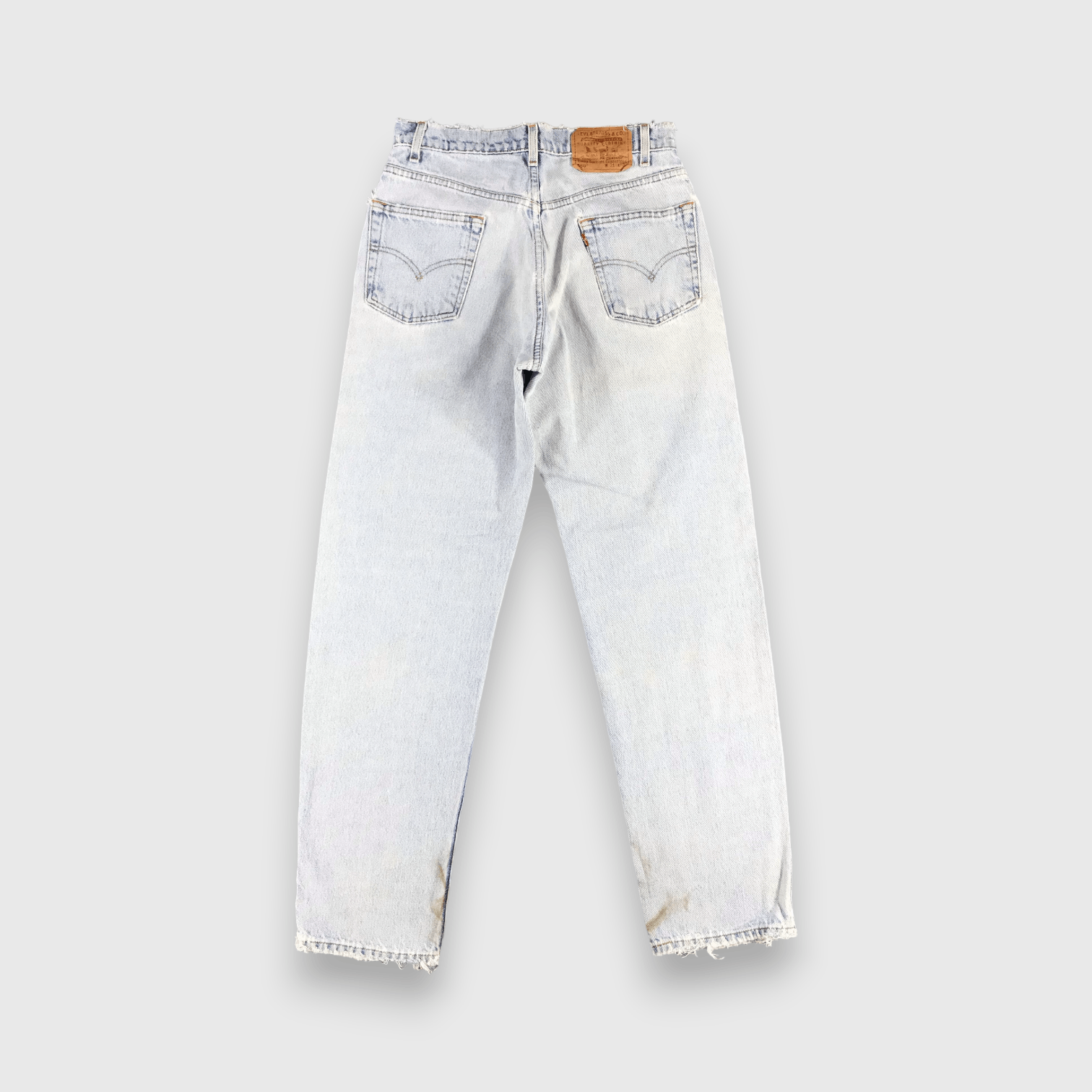 Levi's Vintage 90s Light Wash Levis 550 Jeans-J1658 Size US 30 / EU 46 - 2 Thumbnail