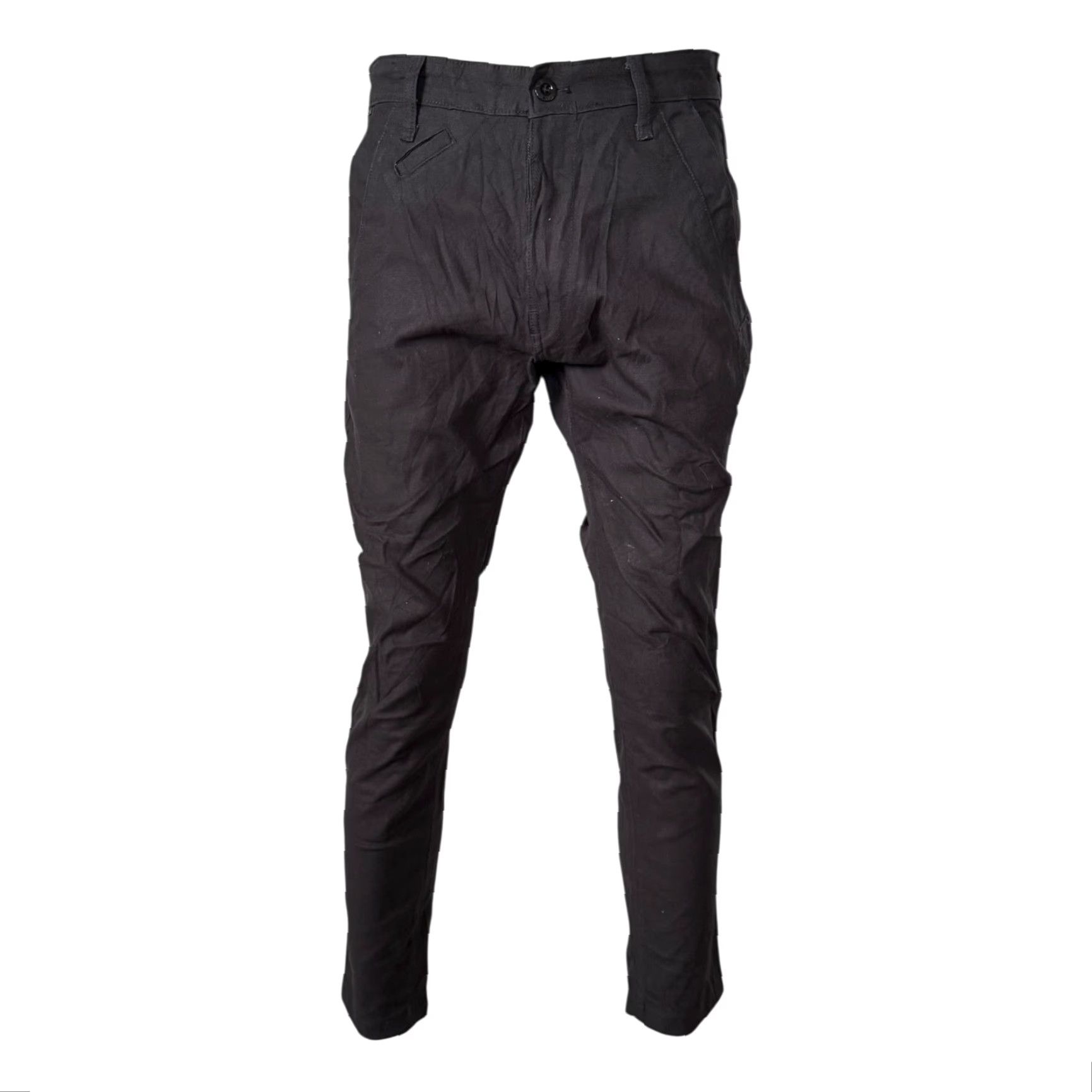 G-Star G-Star RAW Black Chino Trousers Mens W31 L30 Slim Fit Zip Fly Jeans Pants 5-Pocket Black Mens W31 L30 Slim Fit Zip Fly Size US 31 - 2 Thumbnail