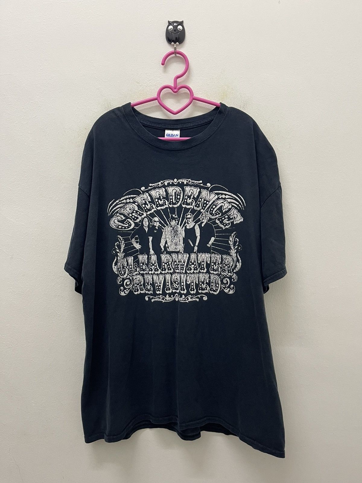 Band Tees Rare Vintage CREEDENCE CLEARWATER REVISITED Tour Tee Size US XL / EU 56 / 4 - 1 Thumbnail