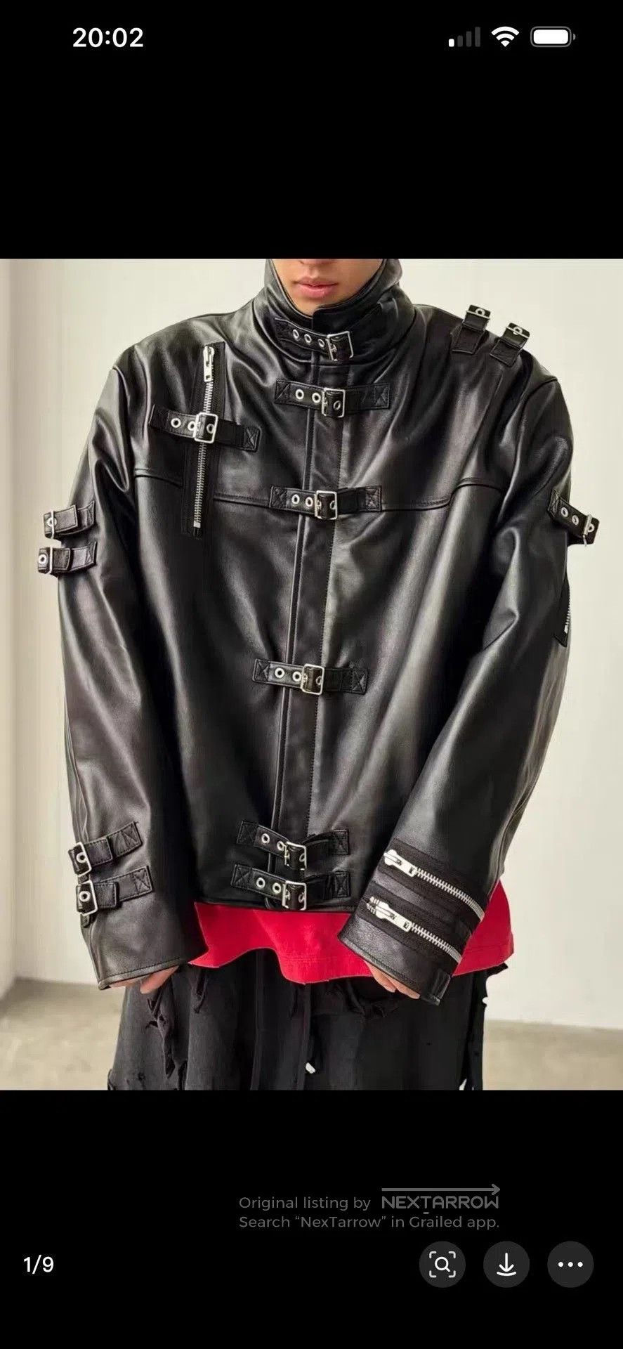 Doublet doublet 25AW Buckle Overload Leather Jacket. Size US M / EU 48-50 / 2 - 6 Thumbnail