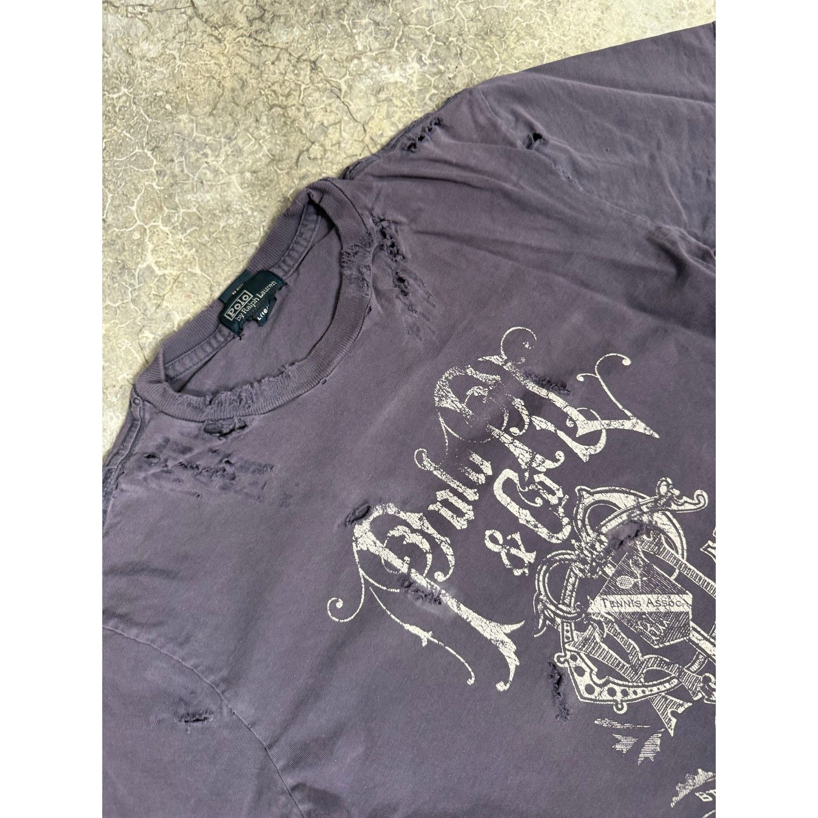 Polo Ralph Lauren Thrashed Polo Tee Size US M / EU 48-50 / 2 - 3 Thumbnail
