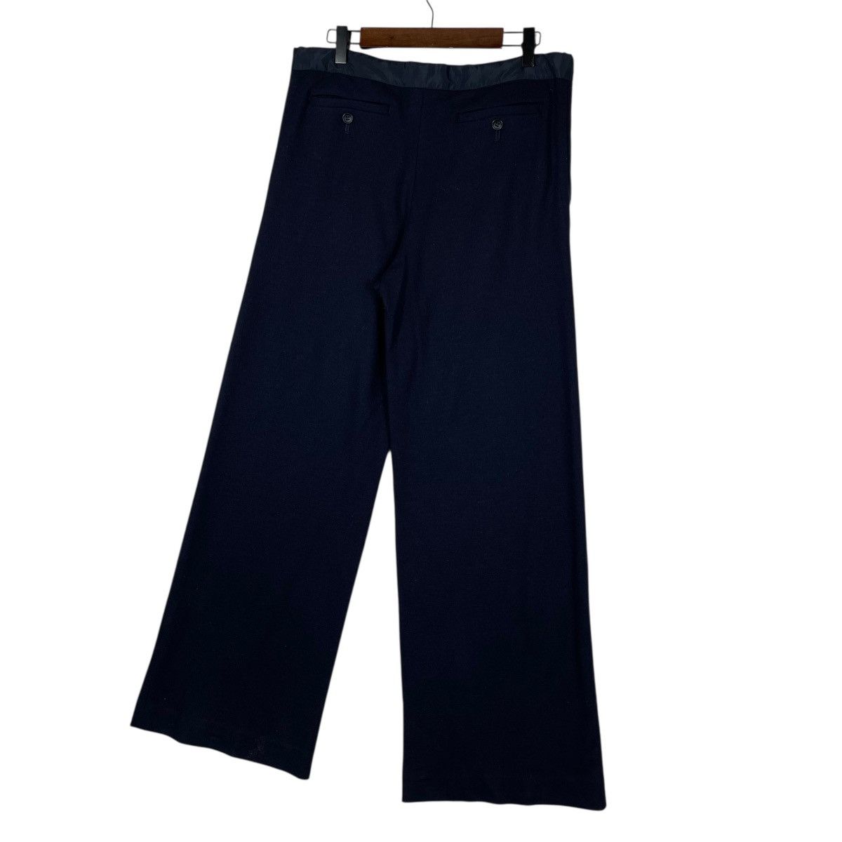Tsumori Chisato Archive Tsumori Chisato Wool Wide Leg Pants Navy Blue Size 32" / US 10 / IT 46 - 7 Thumbnail