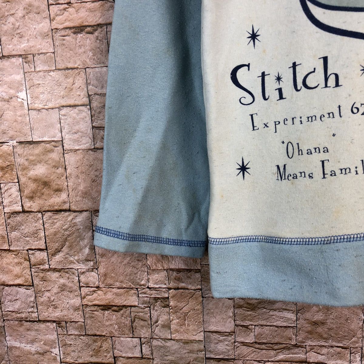 Disney × Vintage Disney Lilo Stich vintage Blue Sweatshirt #A701 Size US S / EU 44-46 / 1 - 7 Thumbnail