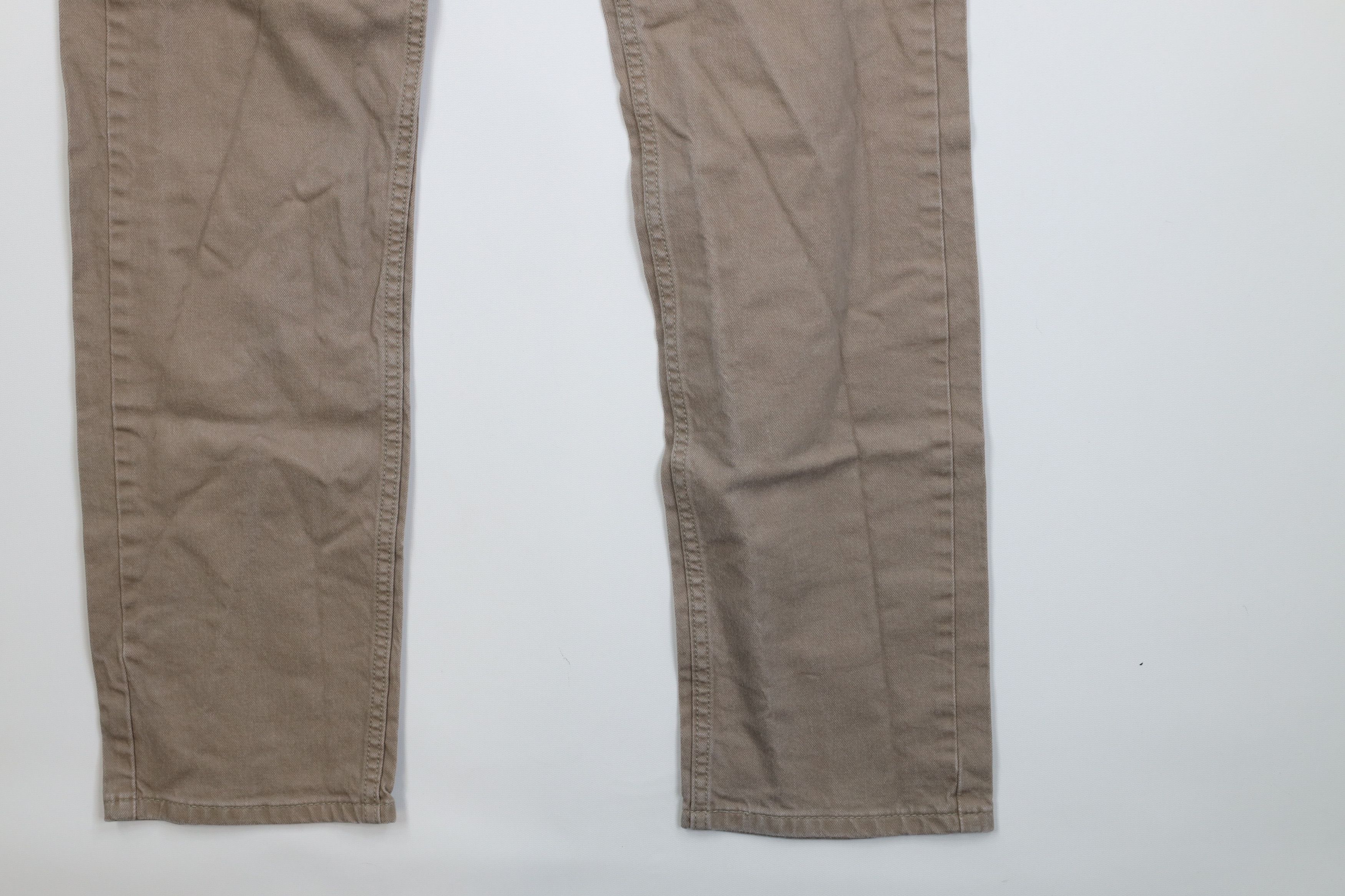Levi's Vintage Y2K Levis 505 Regular Straight Leg Denim Jeans Beige Size US 30 / EU 46 - 5 Thumbnail