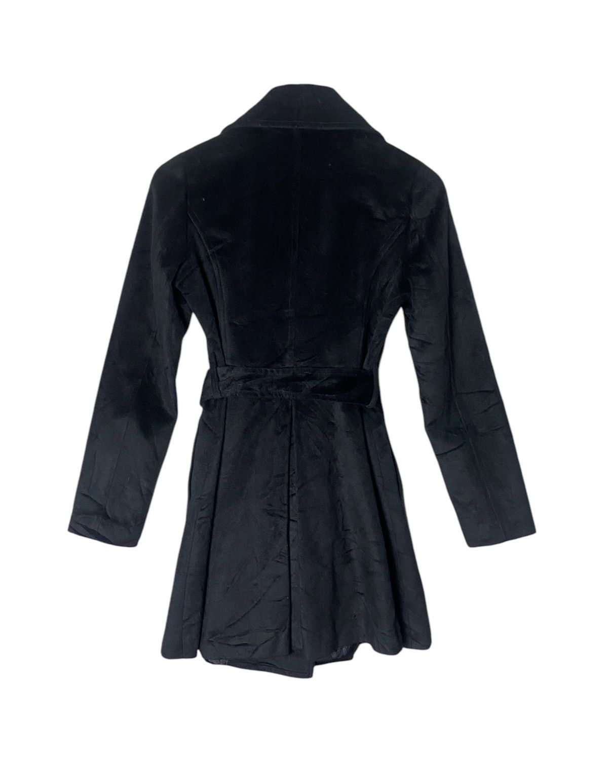 Japanese Brand CeCil McBee Velvet TrechCoat Jacket Size M / US 6-8 / IT 42-44 - 3 Thumbnail