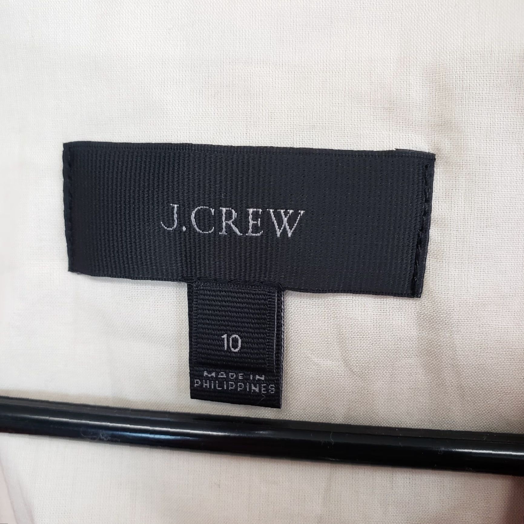J.Crew J.CREW Blazer Womens Unstructured Sz 10 Red Cotton Linen Blend Shirt / Jacket (Regular) - Blazer - 10 - Red - Solid - Women Size L / US 10 / IT 46 - 6 Thumbnail