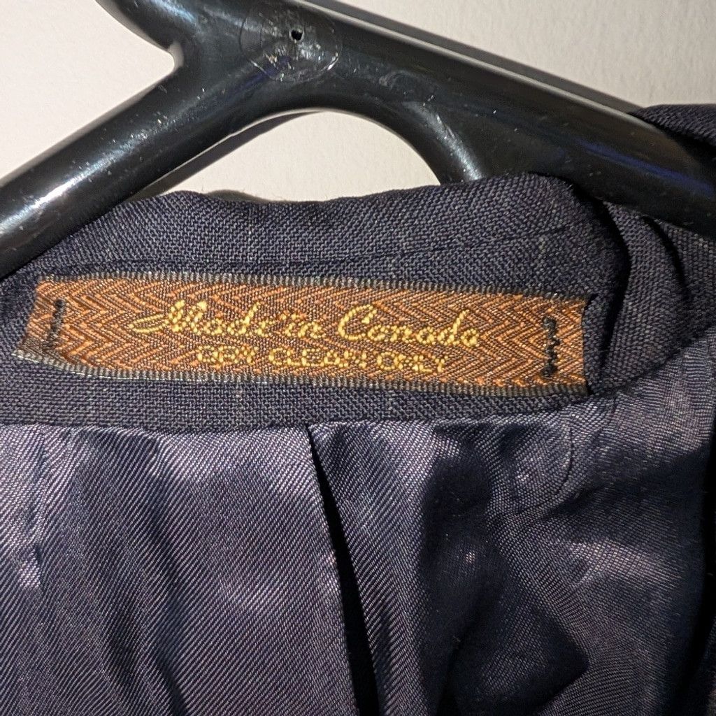 Chaps Chaps Black Suit Jacket 42T Size 42R - 3 Thumbnail