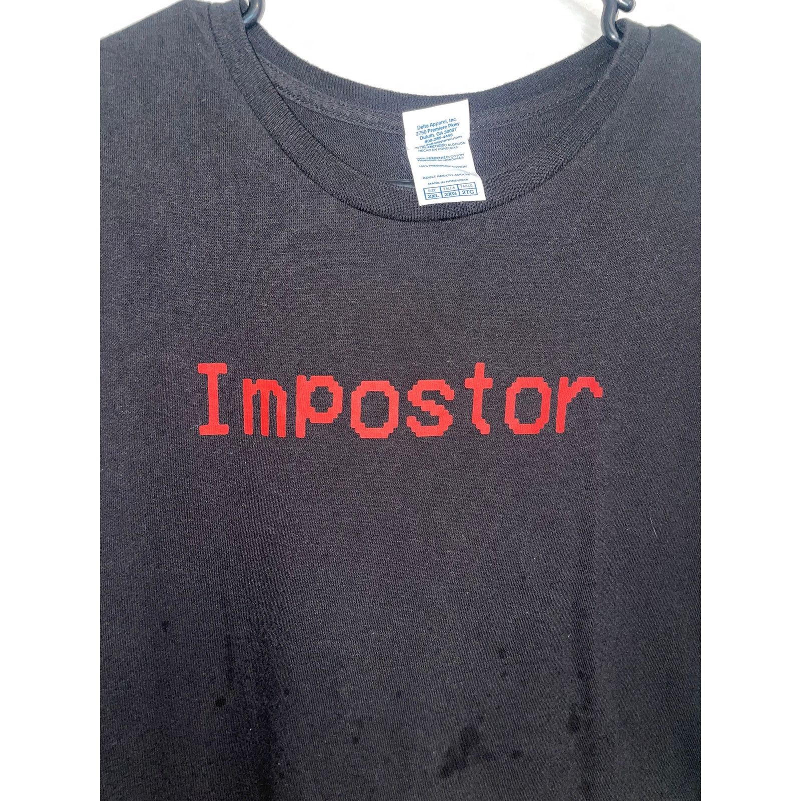 Delta Y2K Imposter Black Shirt Tee 2000s 2XL XXL Size US XXL / EU 58 / 5 - 2 Thumbnail