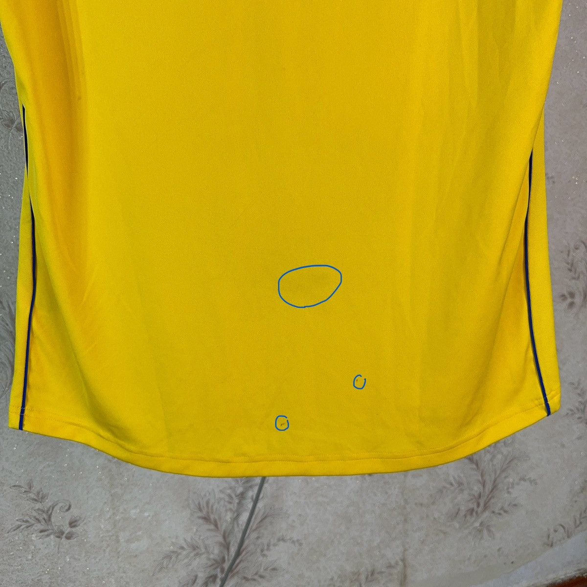 Adidas Adidas Ukraine Jersey 2011-12 Home Football Shirt Soccer L Size US L / EU 52-54 / 3 - 24 Thumbnail