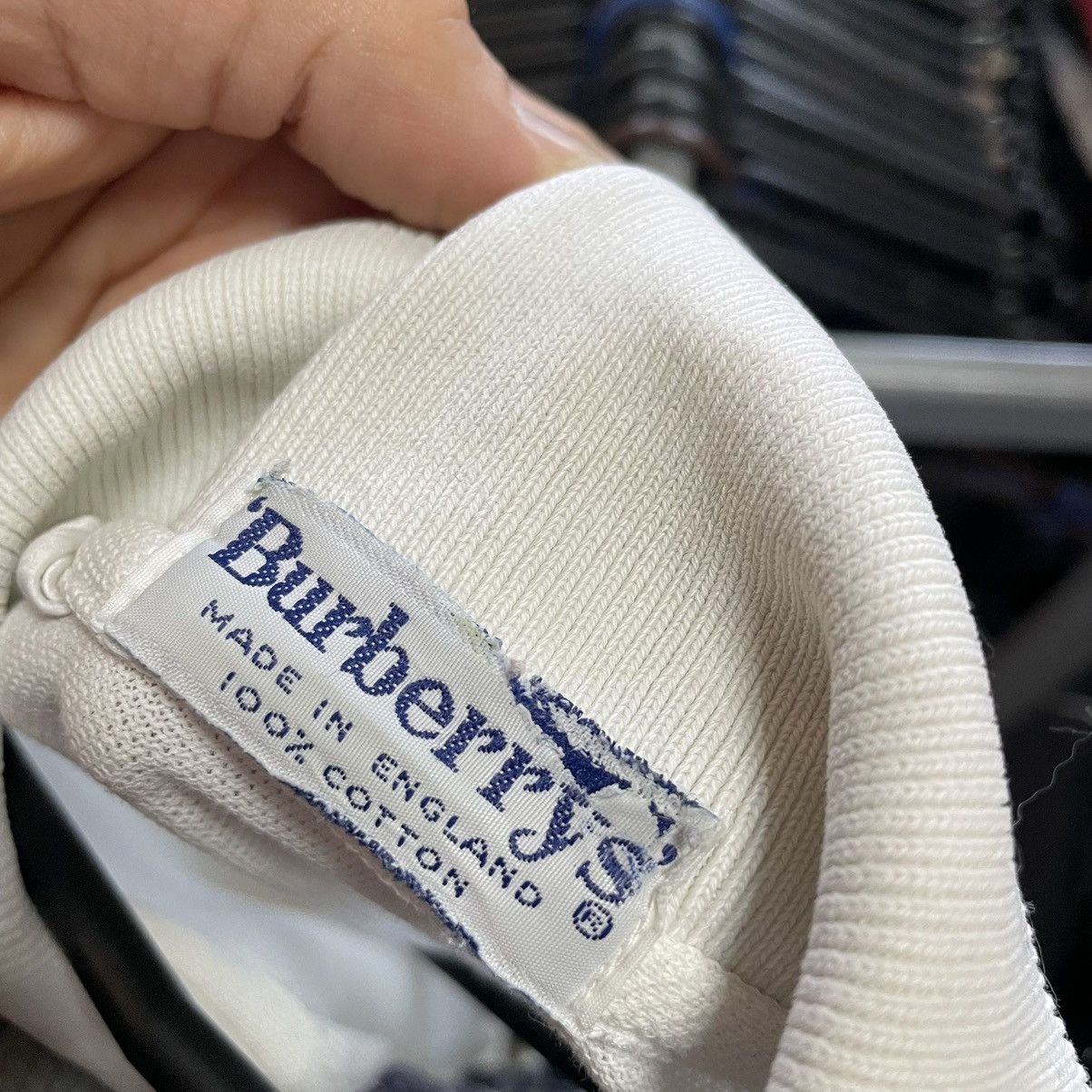 Burberry × Vintage BURBERRY LOGO TB POLO SHIRT TEE ENGLAND NOVA CHECK Size US S / EU 44-46 / 1 - 4 Thumbnail