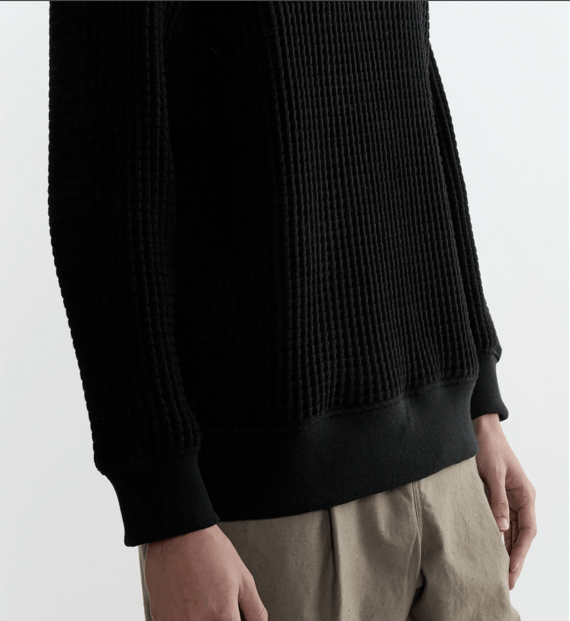 Jackman Chunky Waffle Knit Sweater Size US L / EU 52-54 / 3 - 5 Thumbnail