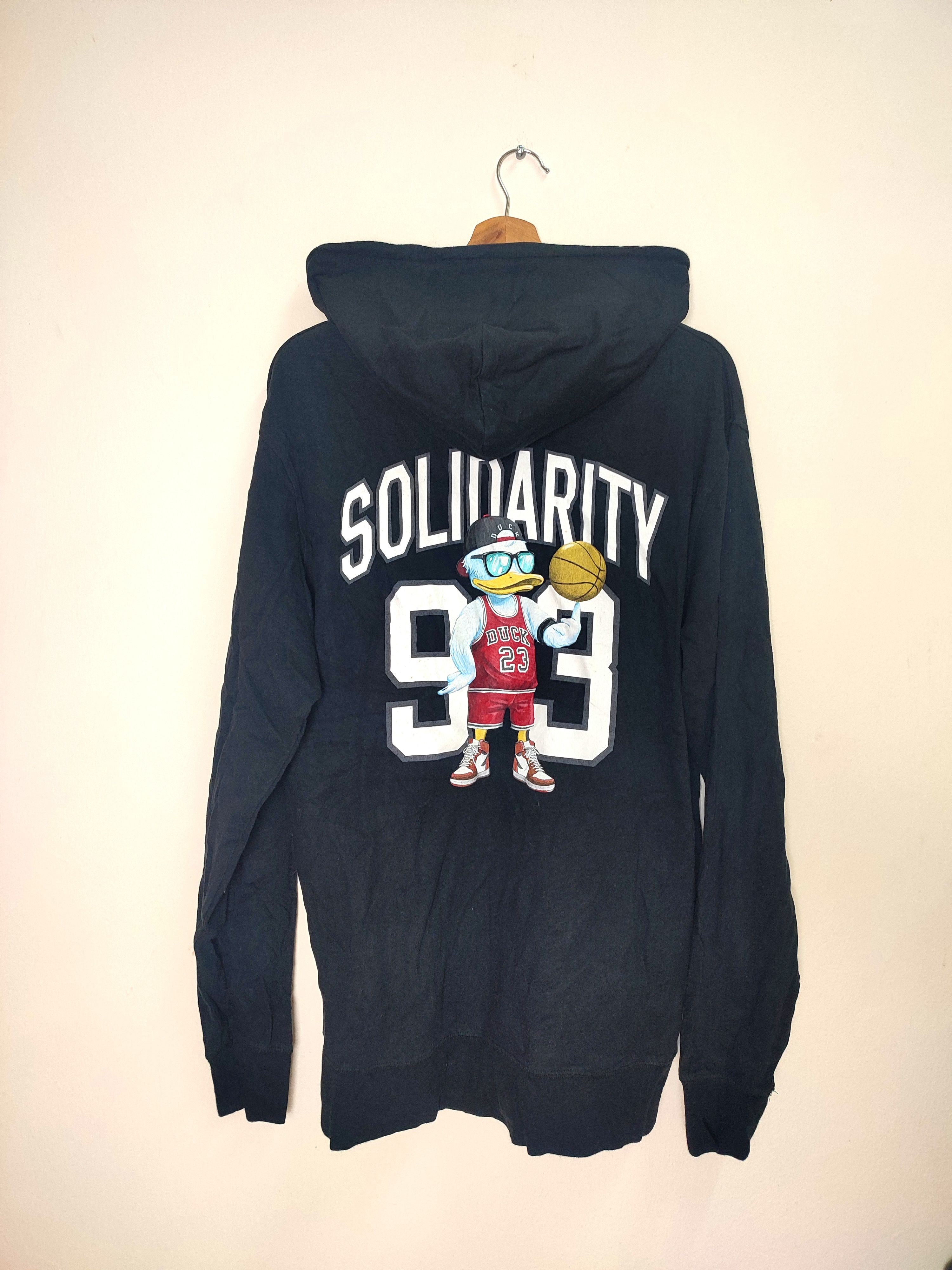 Japanese Brand B-one-soul Solidarity 93 Zip Up Hoodies Size US L / EU 52-54 / 3 - 1 Thumbnail