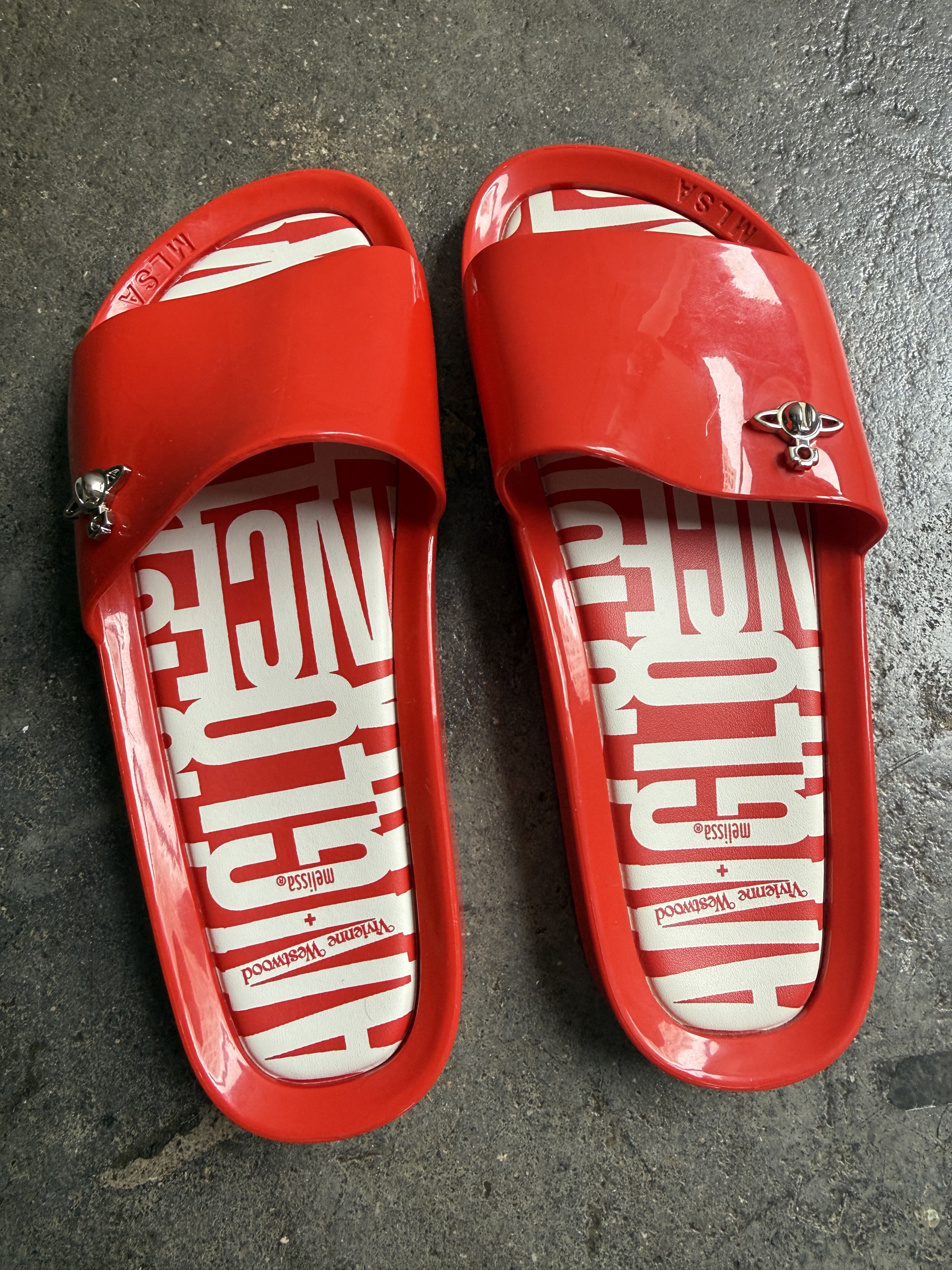 Vivienne Westwood New Vintage Melissa Sandal w/ Metal Screw Orb Size US 6 / IT 36 - 5 Thumbnail
