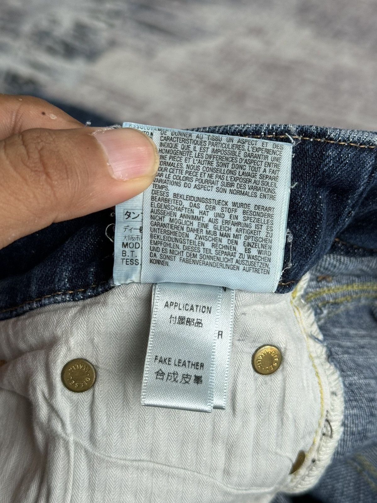 Diesel Vintage Diesel Super Flared Denim / Tornado Goa Mart Size US 31 - 13 Thumbnail
