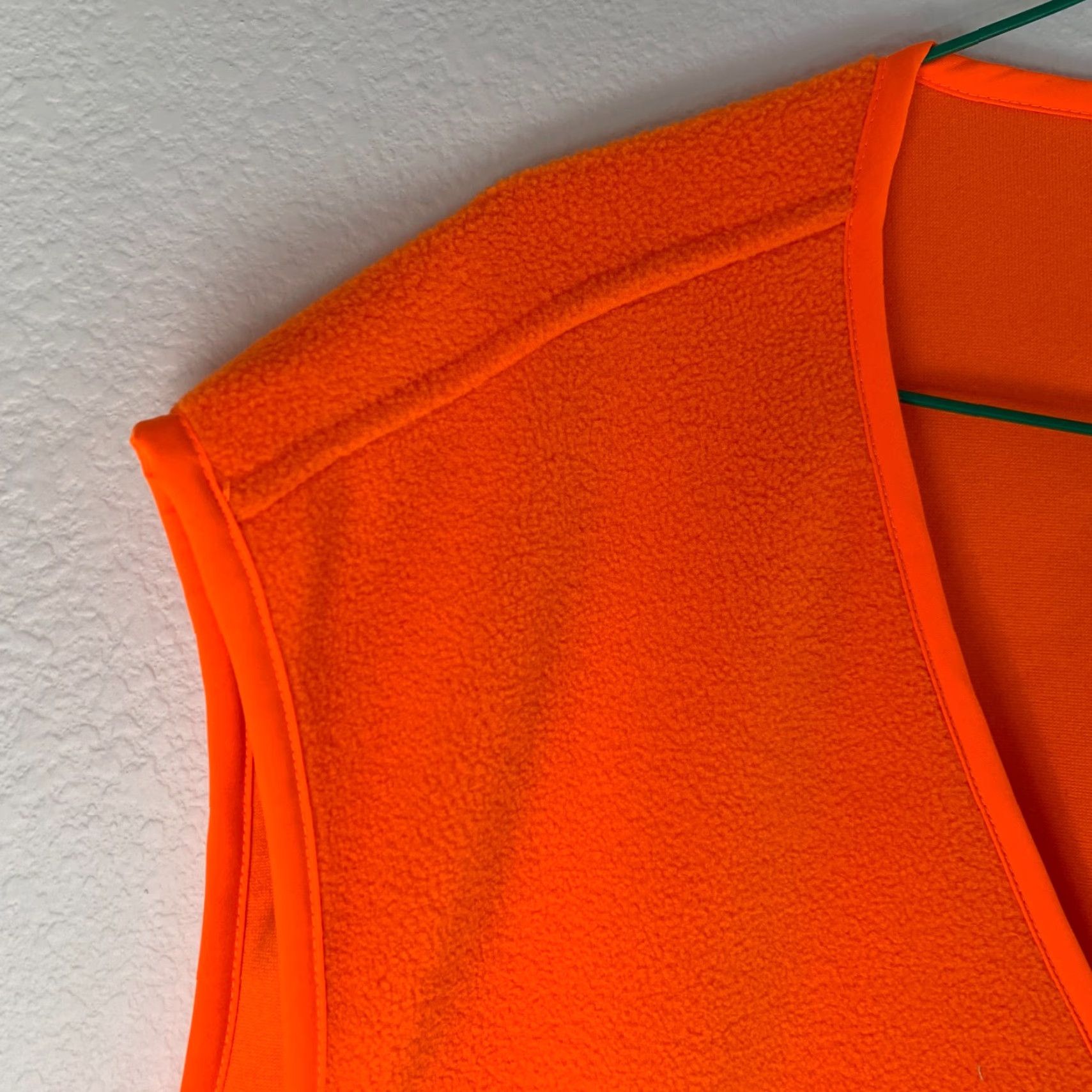 Vintage VINTAGE Cabela's Hunting Orange Hi Viz Fleece Liner Zip Vest Mens XL Shirt Orange 90s Mens Size US XL / EU 56 / 4 - 2 Thumbnail
