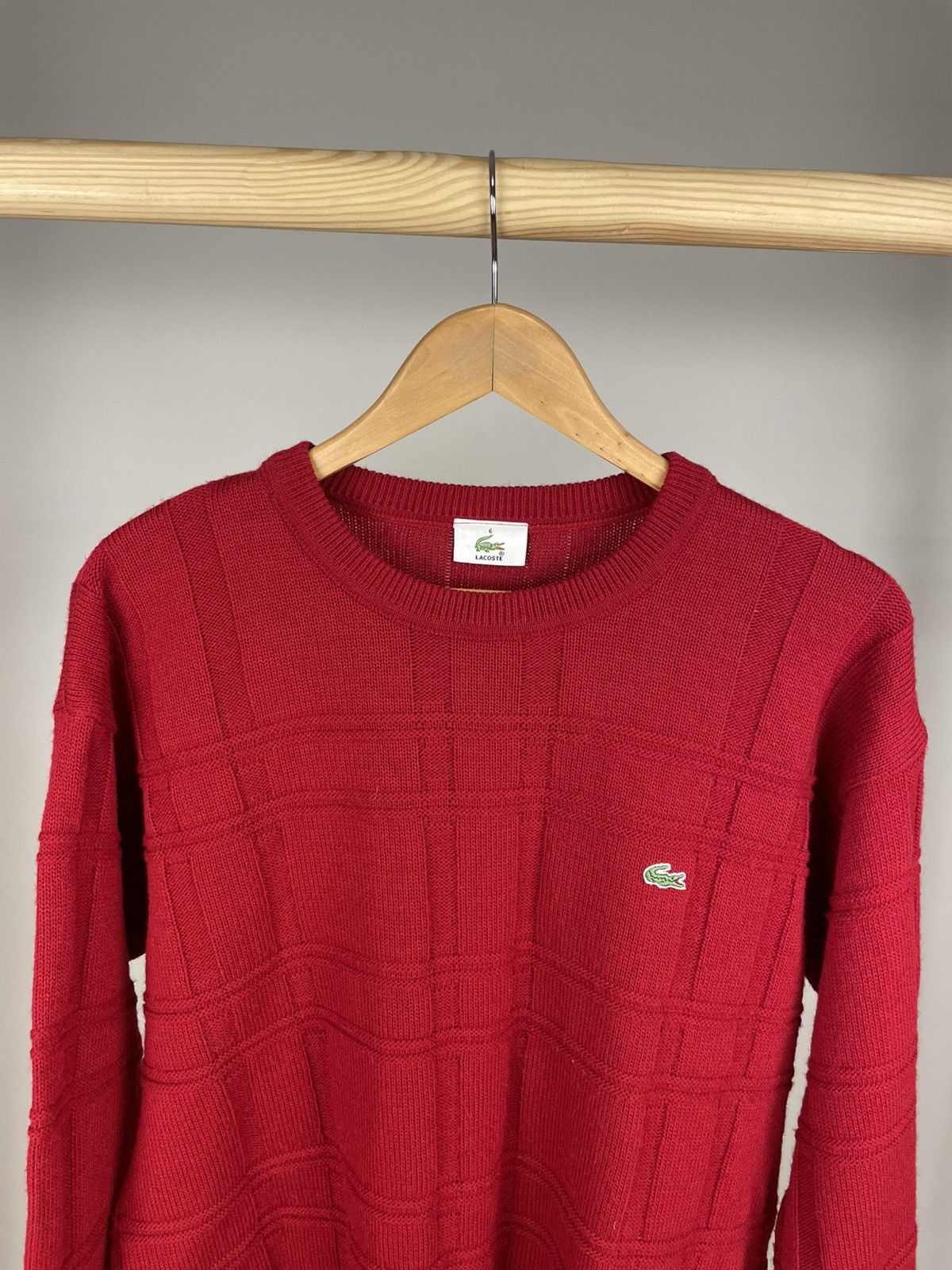 Designer × Lacoste × Vintage Lacoste vintage wool sweater crewneck 90’s y2k Size US L / EU 52-54 / 3 - 2 Thumbnail