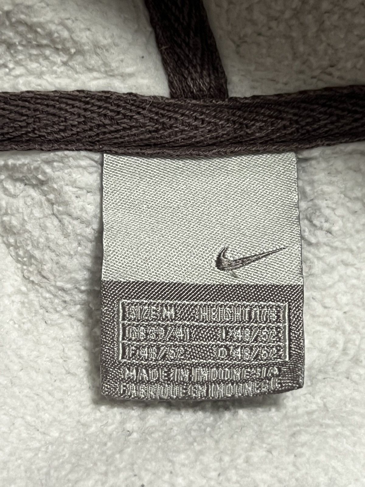 Nike NIKE Big Teddy/Fleece Logo Vintage Hoodie Drill Y2K Size US M / EU 48-50 / 2 - 12 Thumbnail
