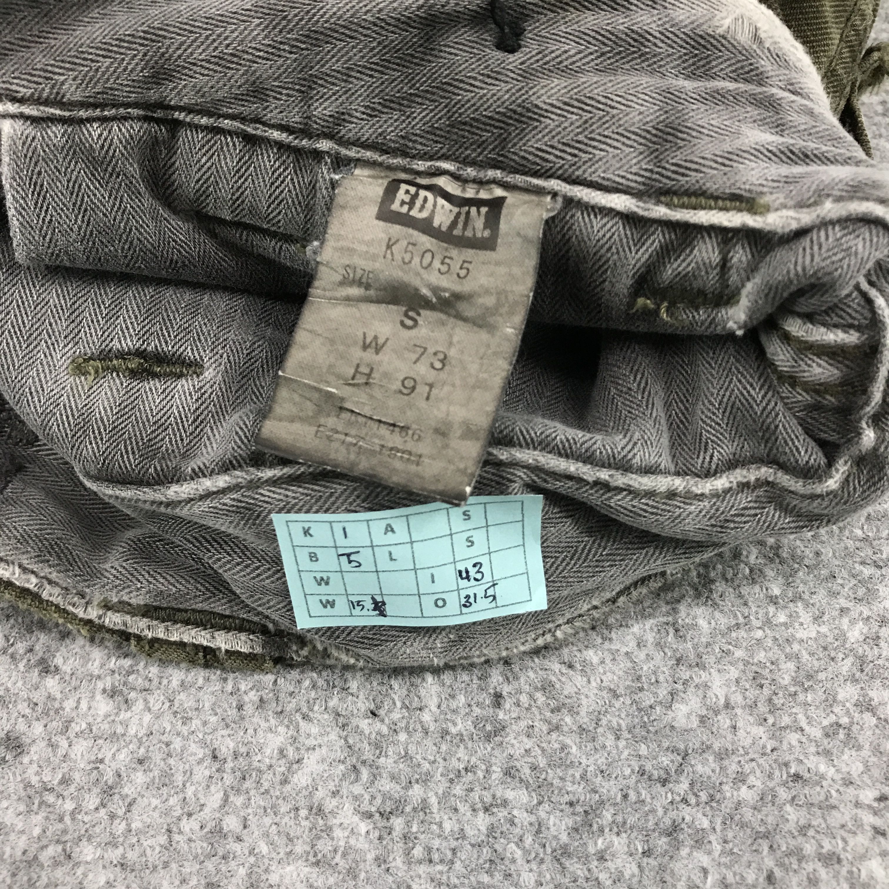 Edwin × If Six Was Nine × Japanese Brand FLARE RARE DESIGN EDWIN BOOTCUT DISTRESSED PANTS Size US 30 / EU 46 - 9 Thumbnail