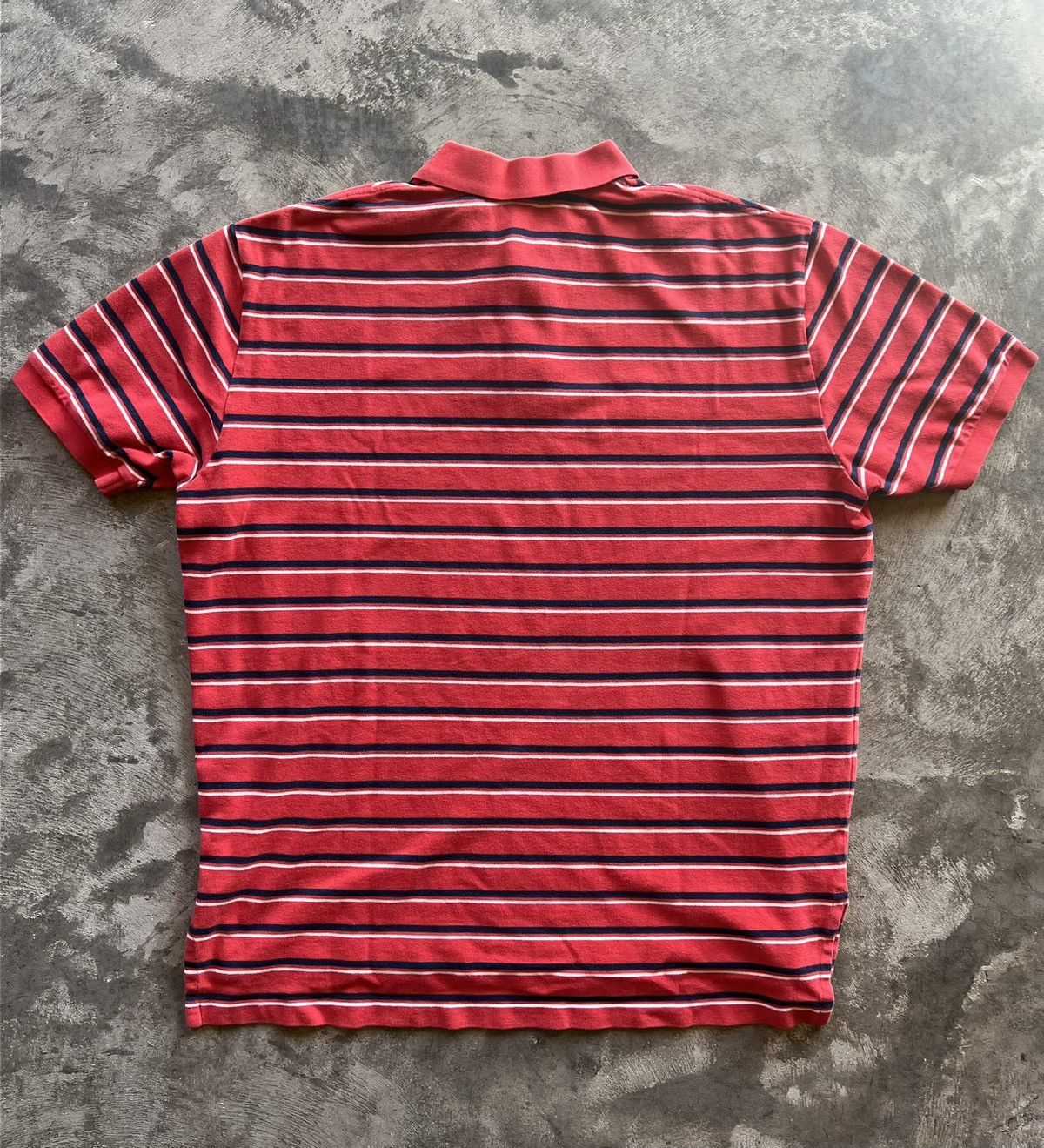 Polo Ralph Lauren Polo Ralph Lauren Red Striped Shirt Size US XL / EU 56 / 4 - 4 Thumbnail