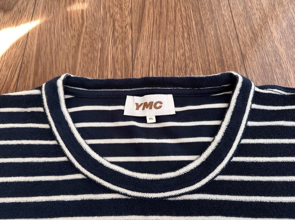 YMC YMC Striped Long-Sleeve Terry Cloth Shirt Size US XL / EU 56 / 4 - 3 Thumbnail