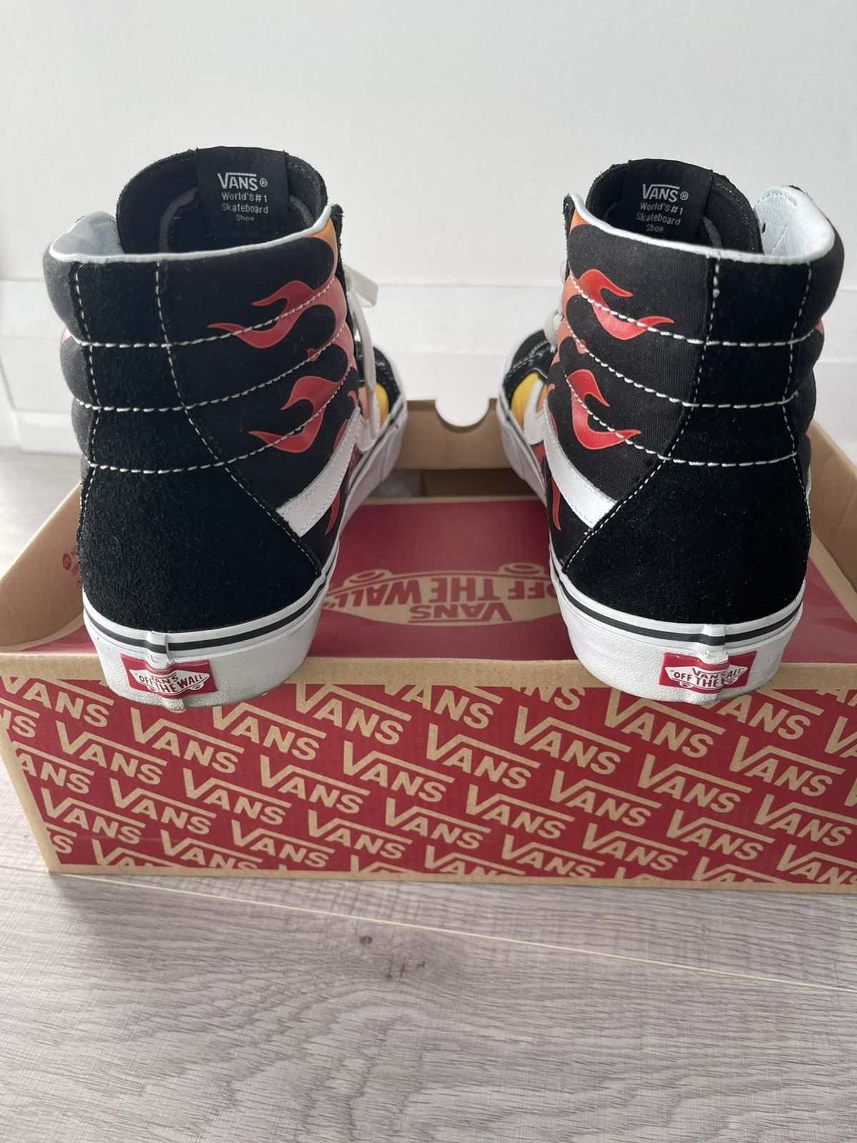Vans Vans Skate High Flames - Size 10.5 Size US 10.5 / EU 43-44 - 3 Thumbnail