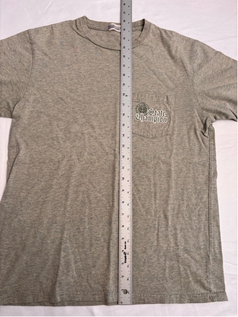 Gap Men's Gap T-Shirt Size M Gray Short Sleeve Pocket Tee Size US XL / EU 56 / 4 - 4 Thumbnail