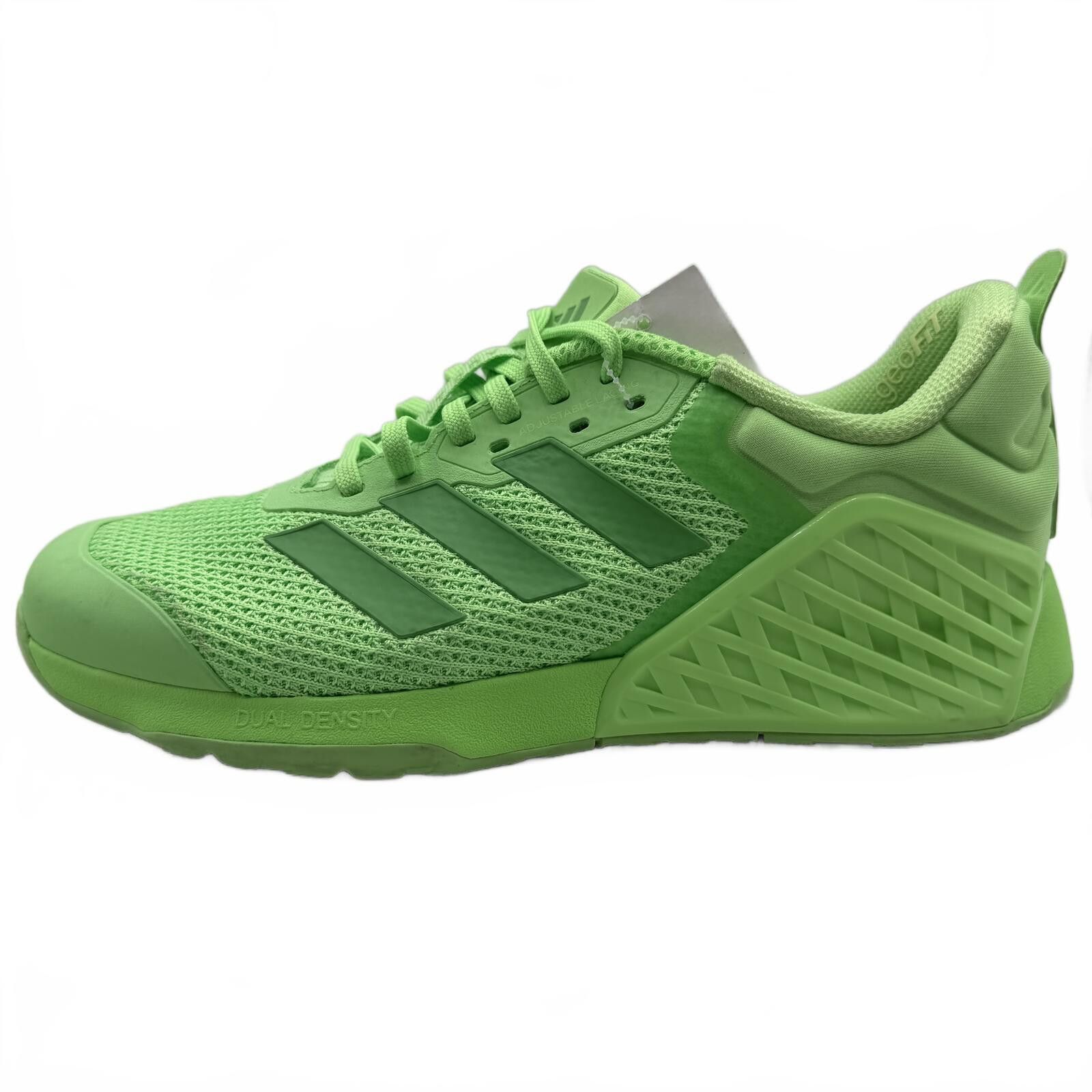 Adidas Adidas Dropset 3 Trainer Bright Green Lime Men Sz 9.5 JR1666 Size US 9.5 / EU 42-43 - 9 Thumbnail
