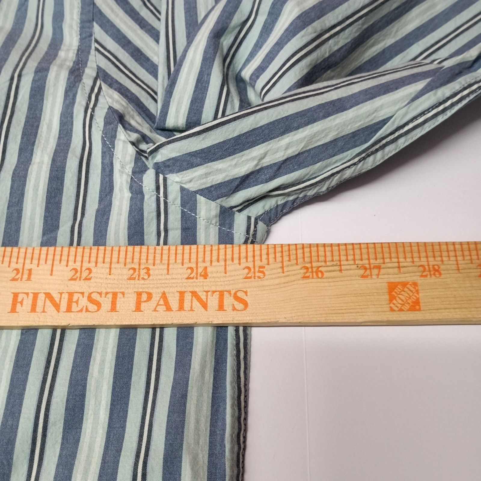 St. Johns Bay St John’s Bay Shirt Men's Size XLT Blue Haze Striped Classic Size US XL / EU 56 / 4 - 5 Thumbnail
