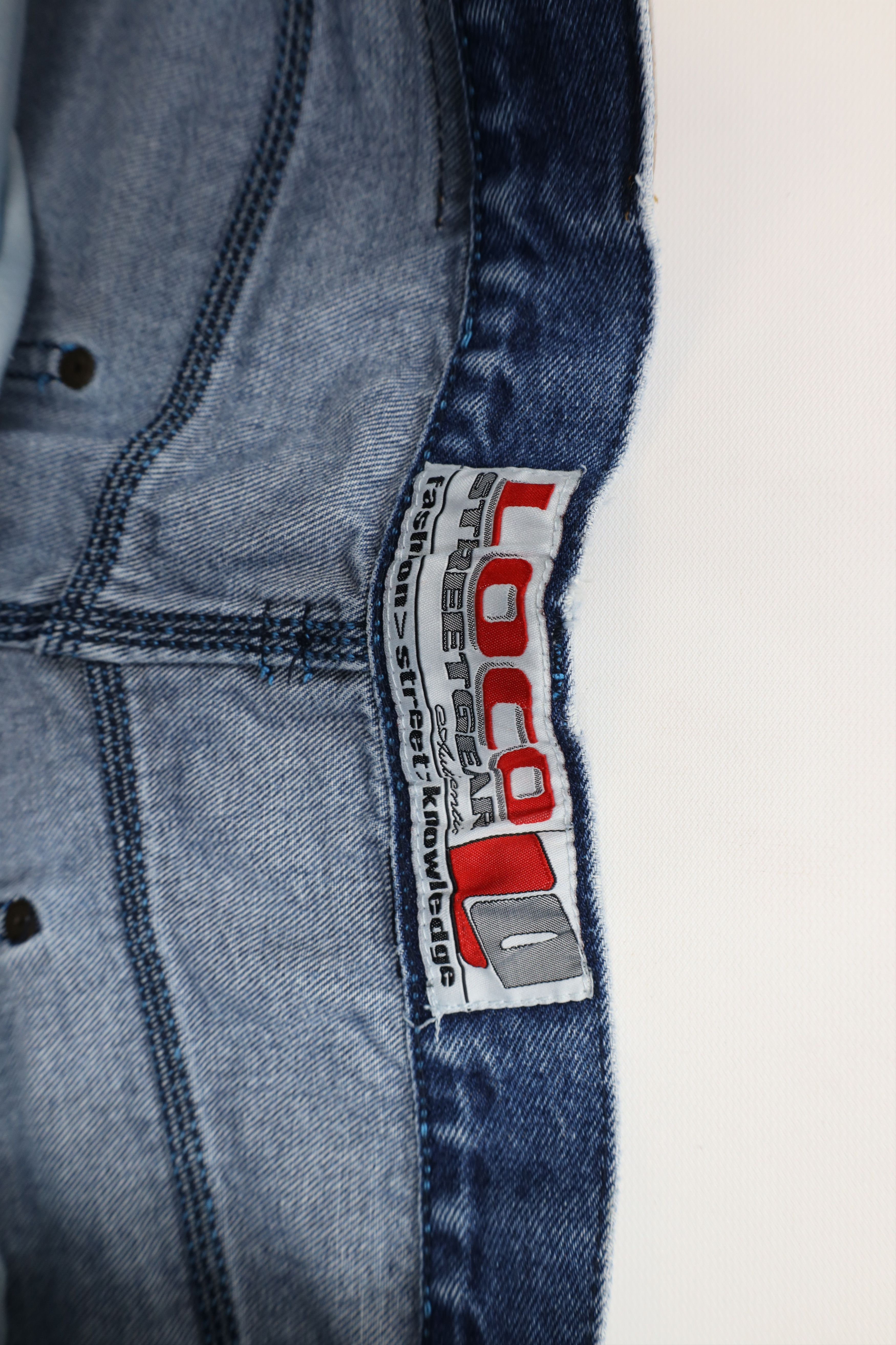 Vintage Vintage 90s Y2K Streetwear Baggy Fit Denim Jean Shorts Jorts Size US 36 / EU 52 - 10 Thumbnail
