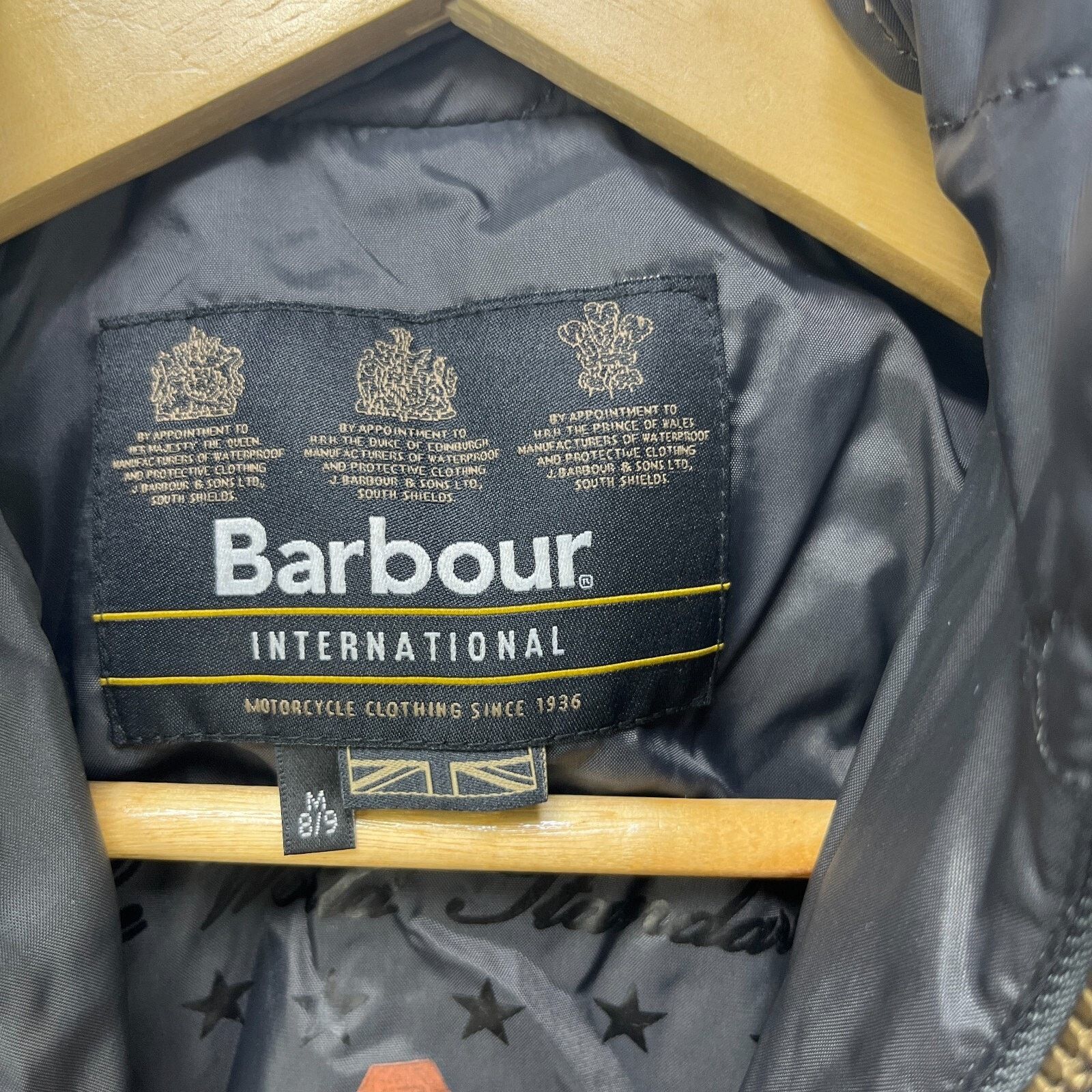 Barbour × Vintage Vintage Barbour International Quilted Jacket Medium Black Size US M / EU 48-50 / 2 - 5 Thumbnail