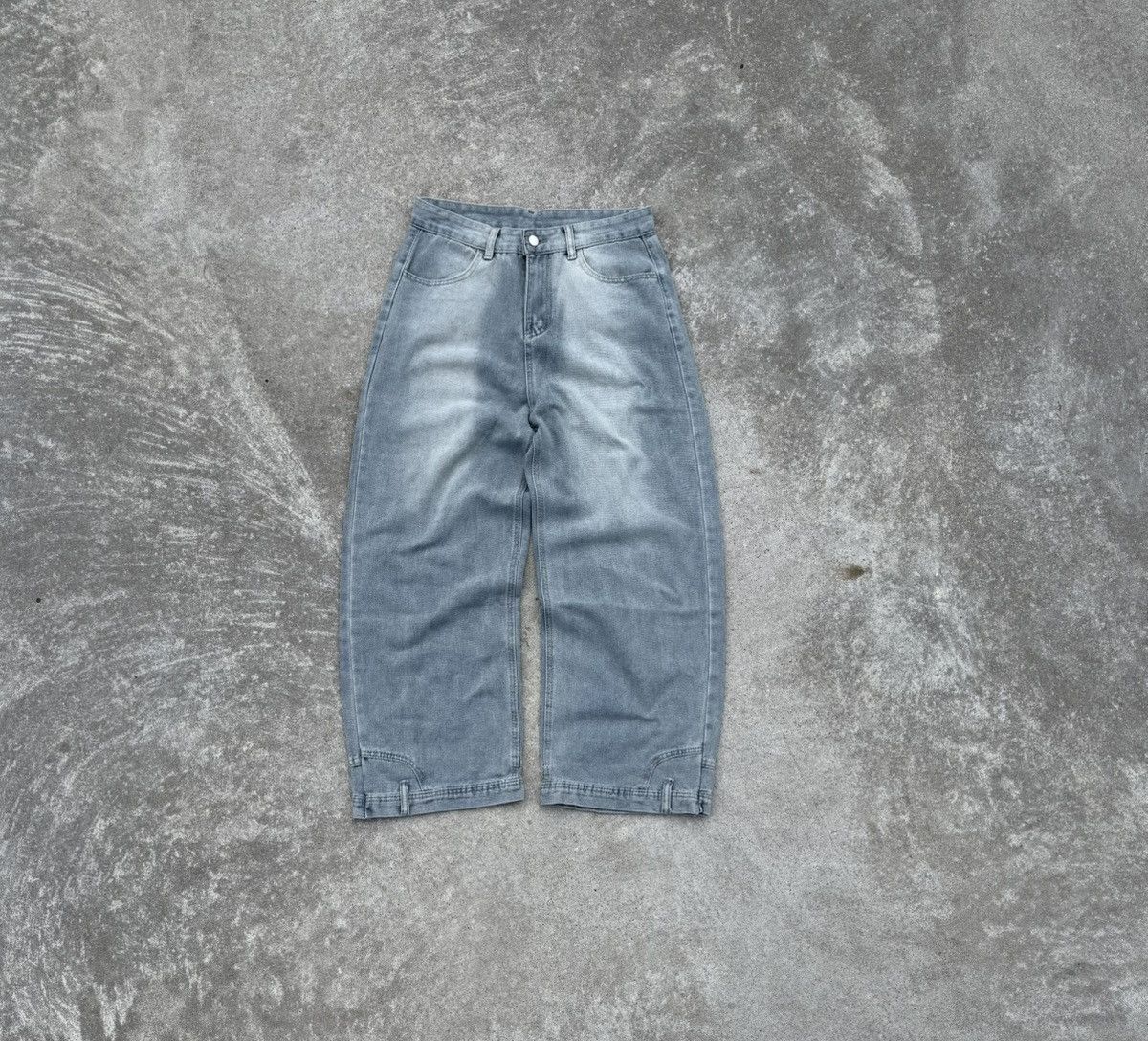 Other Vintage Y2K avantgarde streetwear buggy wide oversized jeans Size US 32 / EU 48 - 2 Thumbnail