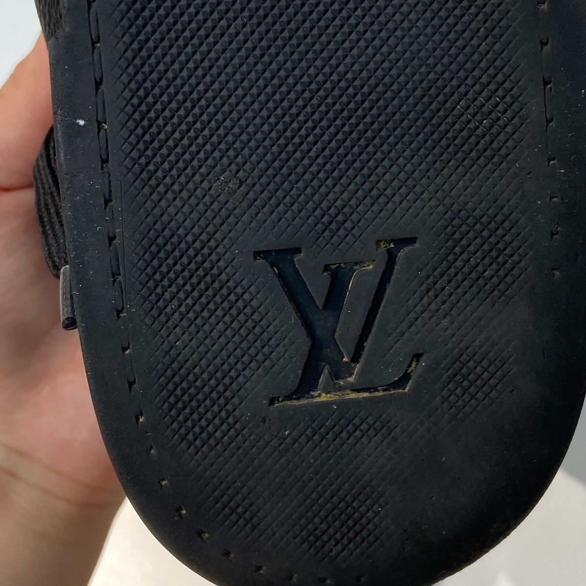 Louis Vuitton Louis Vuitton Match-Up sneakers in black monogram leather Size US 9 / EU 42 - 9 Thumbnail