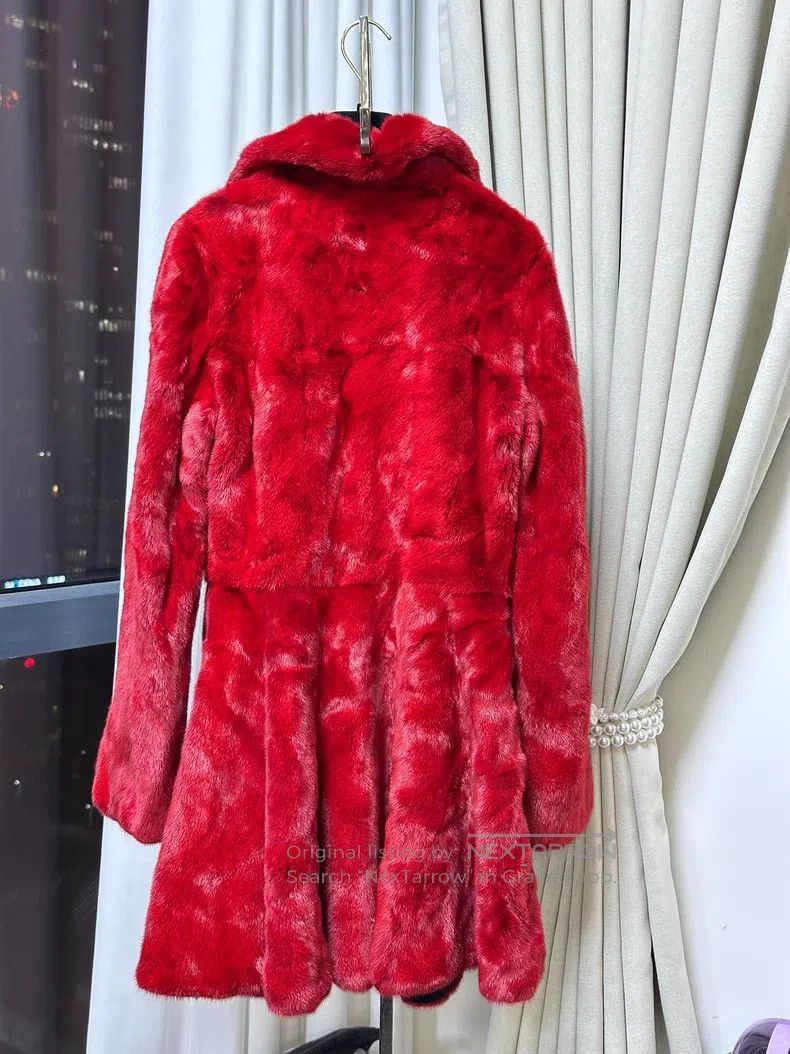 Dior Dior Mink mink fur long-sleeved medium-length coat Size XS / US 0-2 / IT 36-38 - 3 Thumbnail