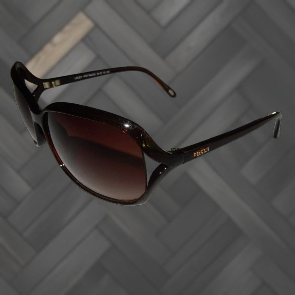 Fossil FOSSIL Brown Sunglasses Women Lacey 64[]15 125 Size ONE SIZE - 1 Thumbnail