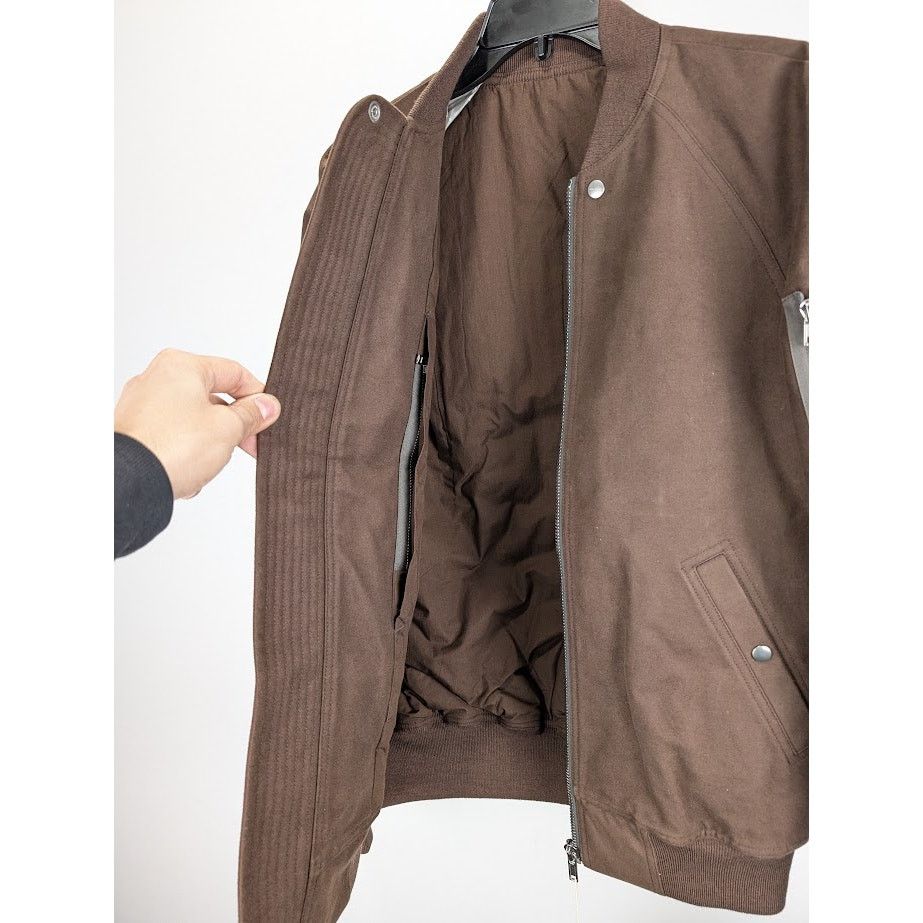 Rick Owens o1rshd1 Bomber Jacket in Brown Size US M / EU 48-50 / 2 - 11 Thumbnail