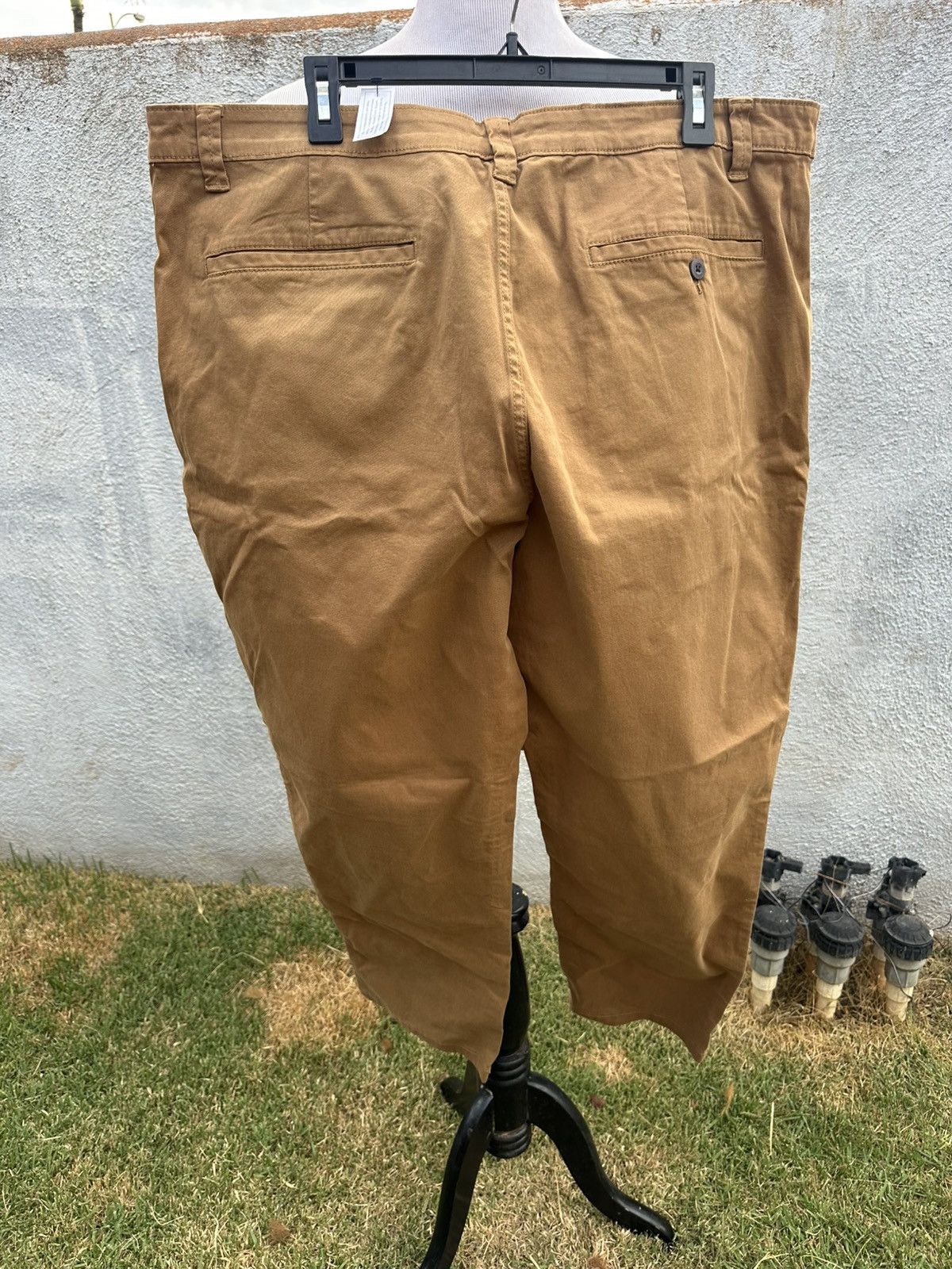 George New George Stretch Fit Pants Men's Size 42x30 Chino Brown Size US 42 / EU 58 - 2 Thumbnail