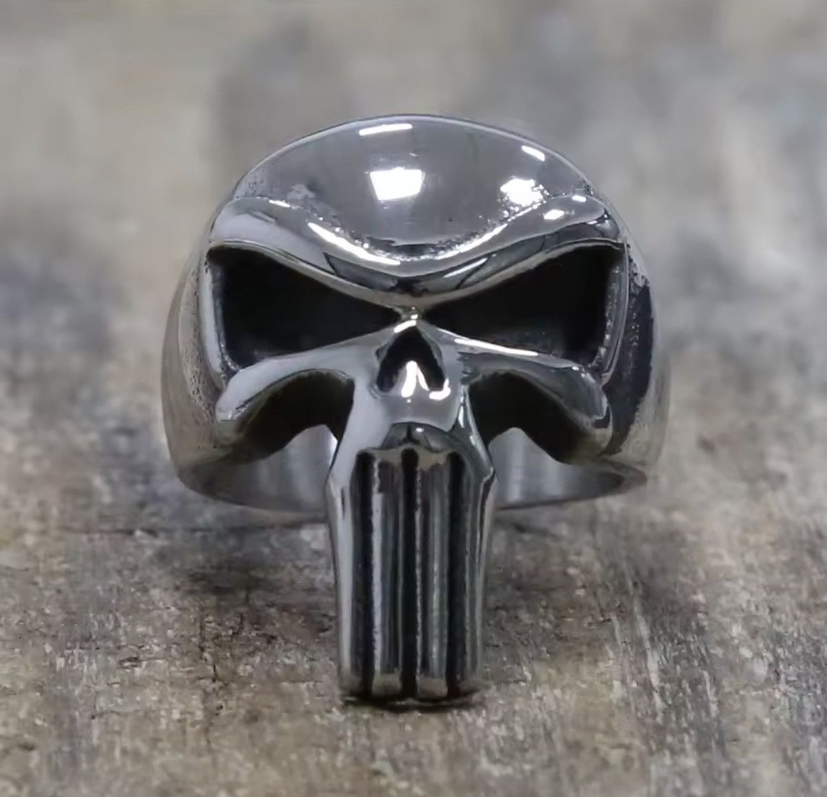 Jewelry Skull Ring Size 7-13 Size ONE SIZE - 3 Thumbnail