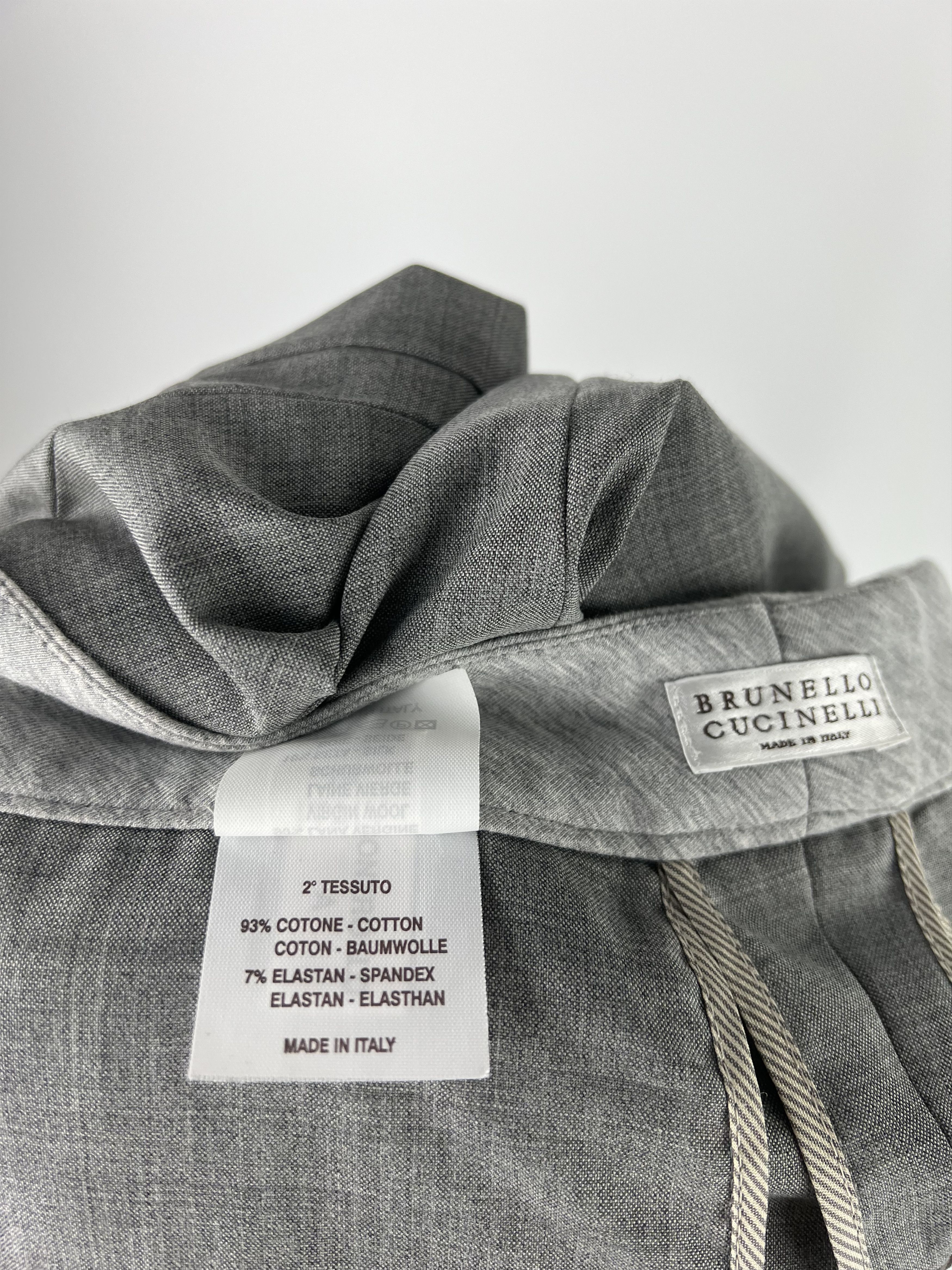 Brunello Cucinelli Brunello Cucinelli Wool Silk Trousers Pants Size IT38 Size 26" / US 2 / IT 38 - 10 Thumbnail