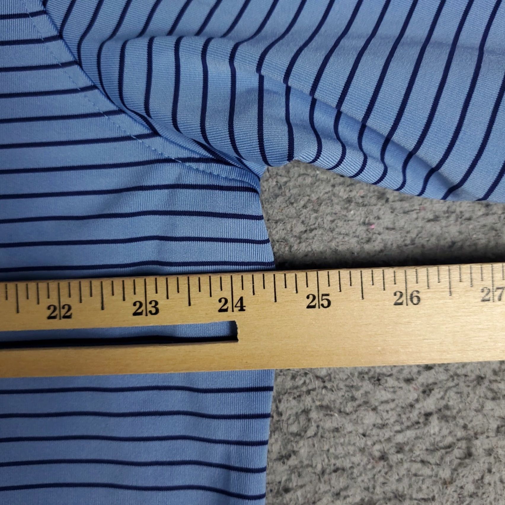 Vintage Greyson Polo Shirt Mens XL Blue Striped Wolf Golf Short Sleeve Polo Size US XL / EU 56 / 4 - 7 Thumbnail