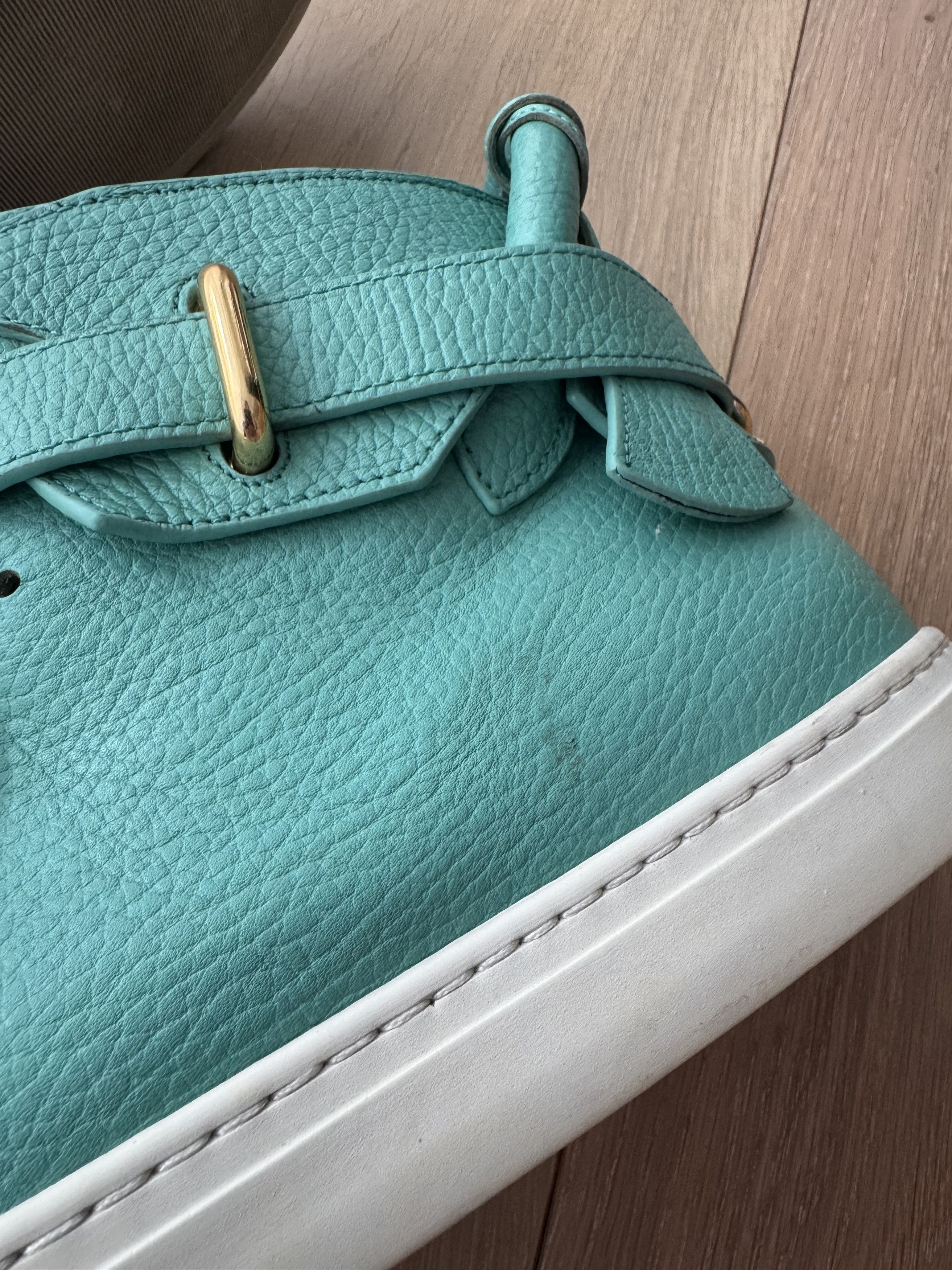 Buscemi Aqua Marina 100mm High Stop Sneakers Size 44/US 11
