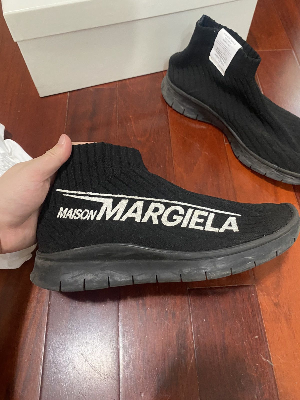 Maison Margiela Masion Margiela Socks shoe sneakers Size US 7.5 / EU 40-41 - 2 Thumbnail