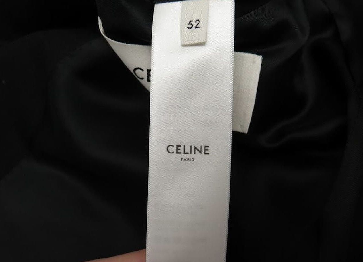 Celine Celine 24FW pinstriped spencer office jacket sz52 Size US L / EU 52-54 / 3 - 9 Thumbnail