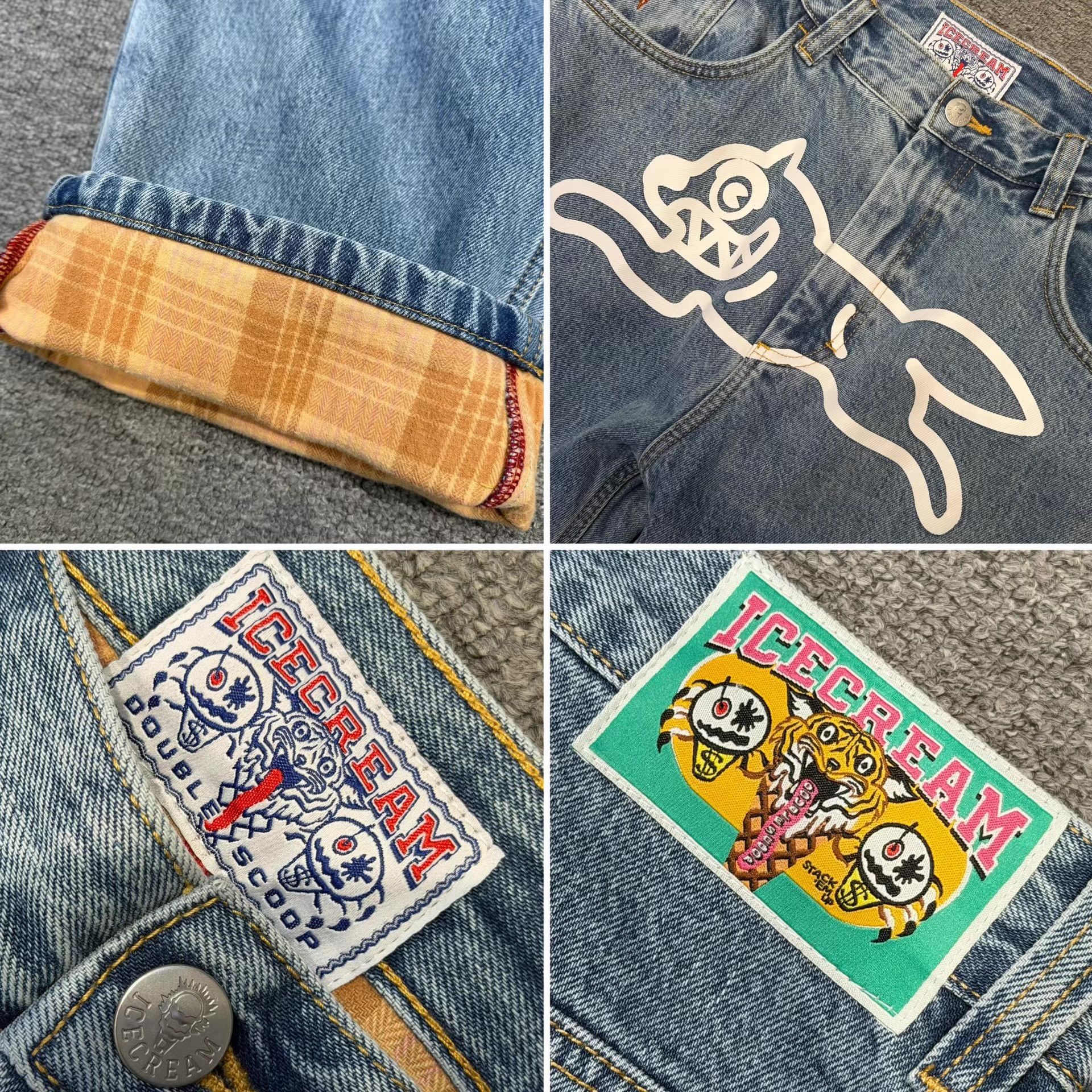 Billionaire Boys Club BBC Flying Dog Baggy Jeans Q5 Size US 32 / EU 48 - 3 Thumbnail