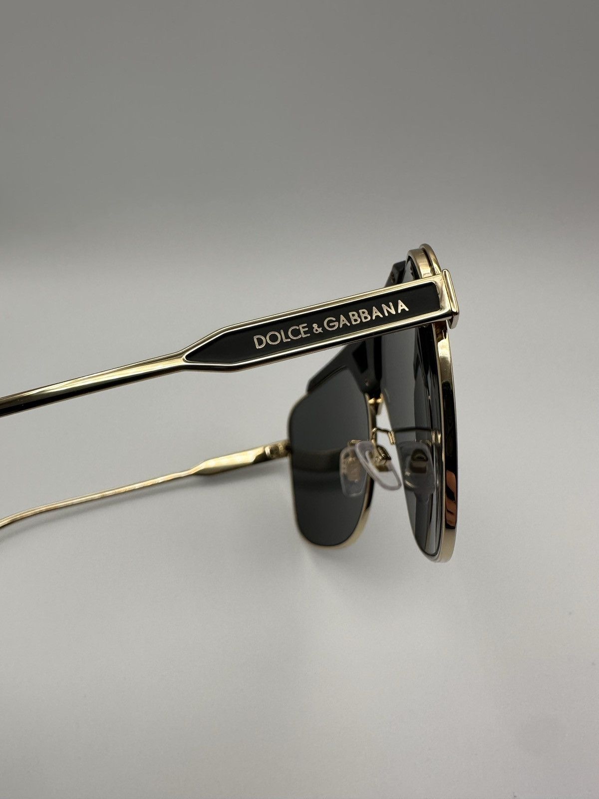Dolce & Gabbana Dolce & Gabbana Gold Aviator Sunglasses Size ONE SIZE - 3 Thumbnail