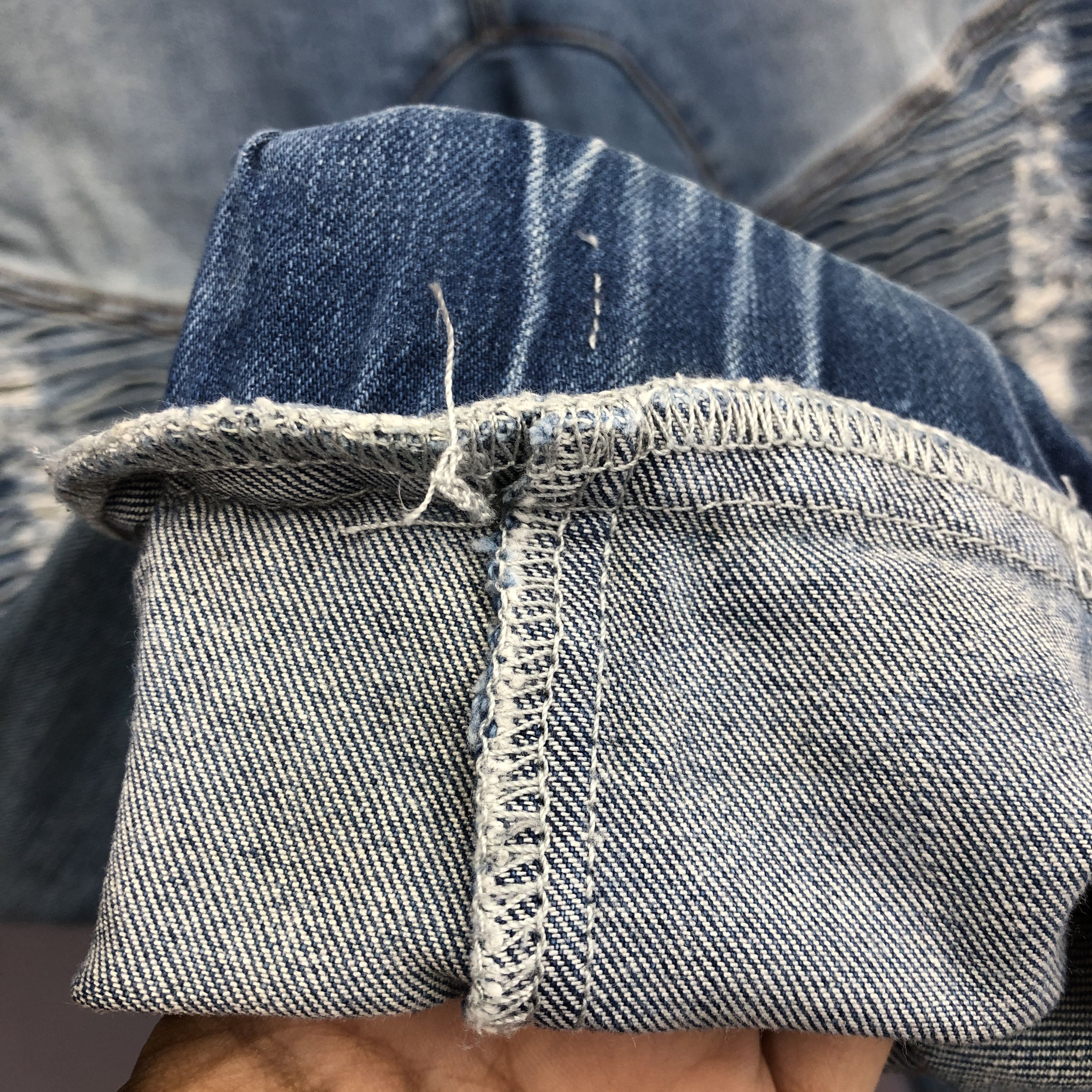 Japanese Brand Vintage Japanese Jogger NXP Distressed Jeans Denim Pant. Size US 34 / EU 50 - 6 Thumbnail