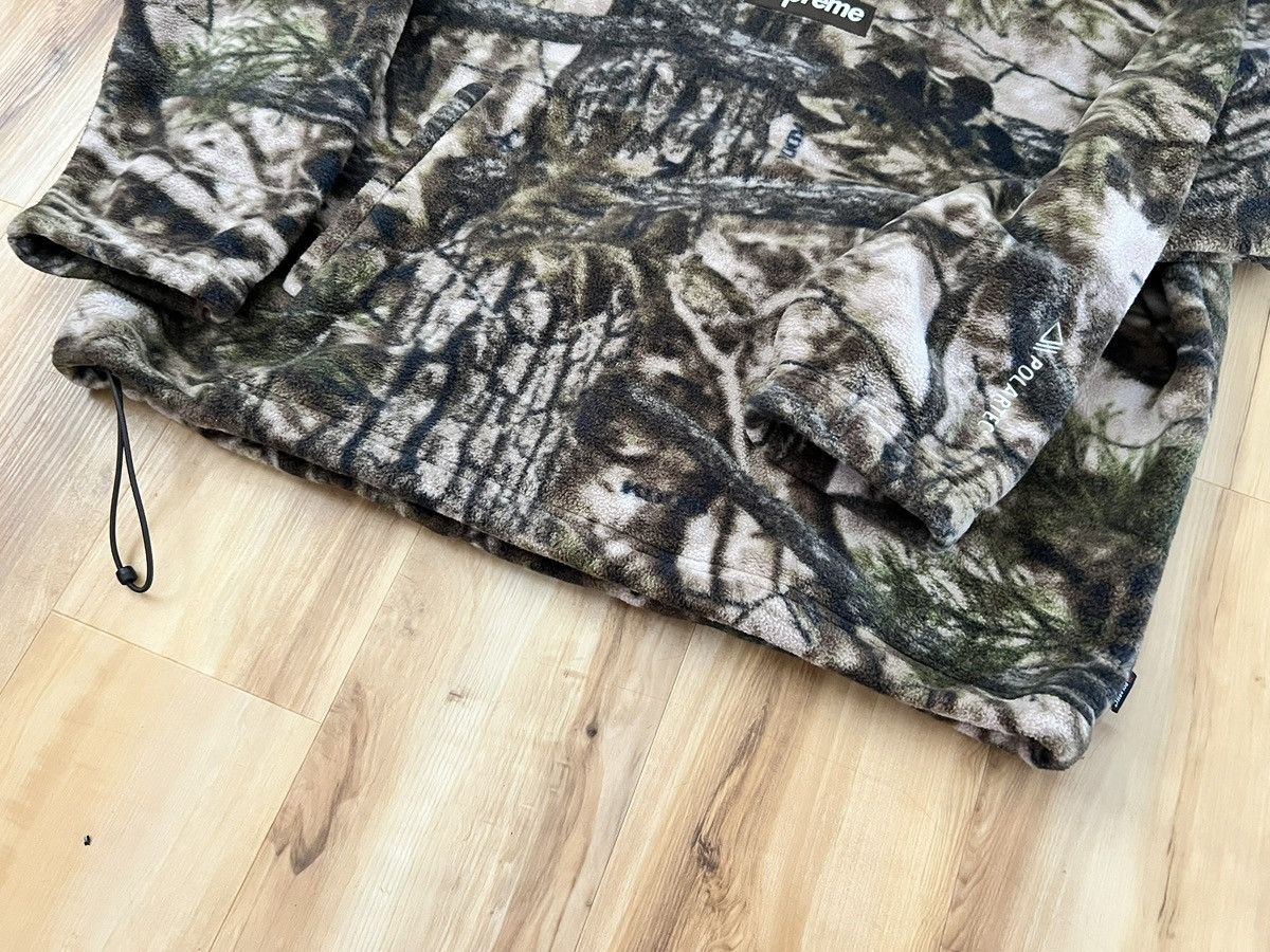 Supreme Supreme Polartec Face Mask Hooded Sweatshirt Realtree Camo Size US L / EU 52-54 / 3 - 8 Thumbnail